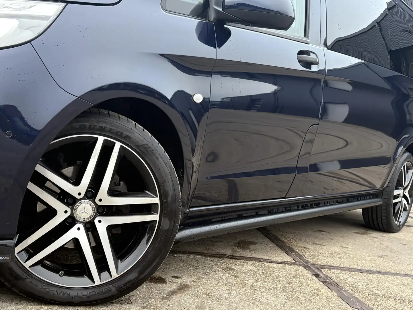 Mercedes-Benz Vito 114 Extra Lang DC | LED | CAMERA | ARMSTEUN V+A | Bleu - 2