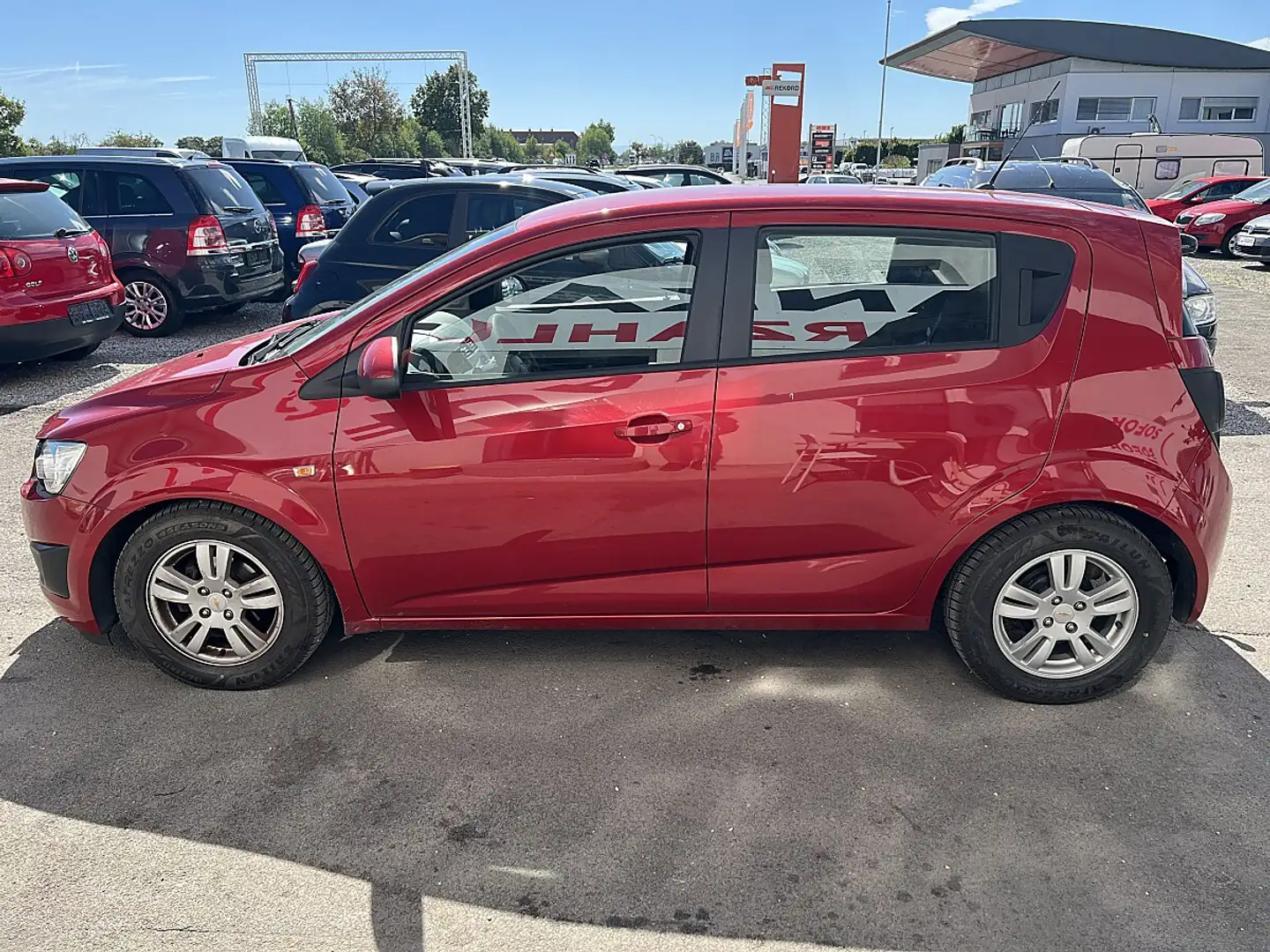 Chevrolet Aveo 1,2 LT * SOFORT FINANZIERUNG UND EINTAUSCH MÖGL... Rot - 2