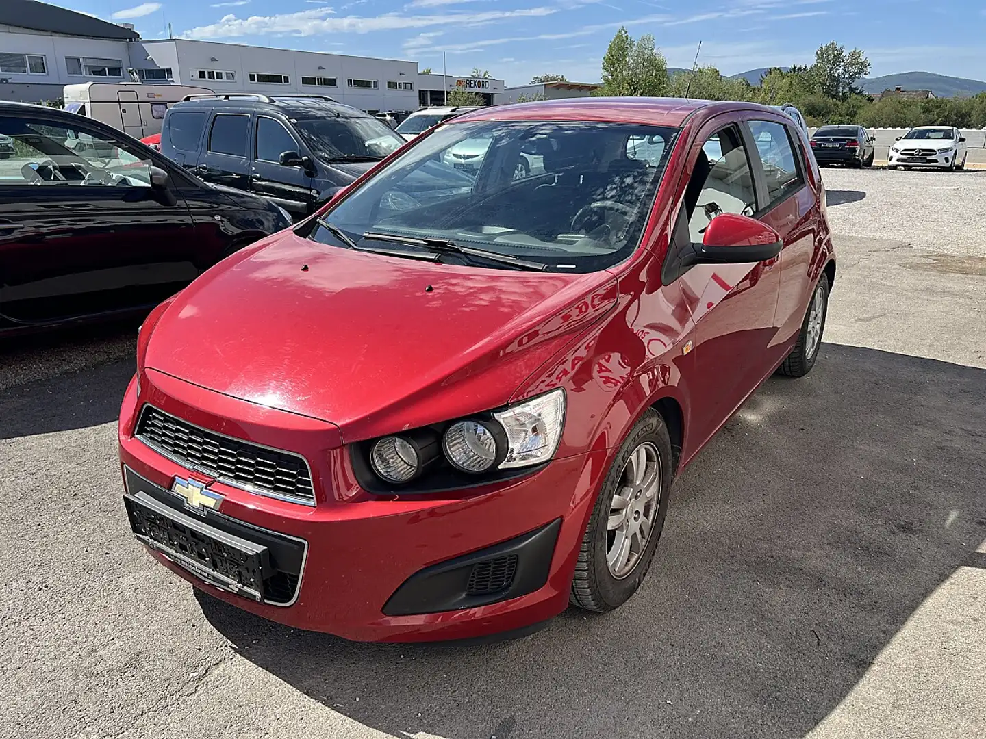 Chevrolet Aveo 1,2 LT * SOFORT FINANZIERUNG UND EINTAUSCH MÖGL... Rot - 1