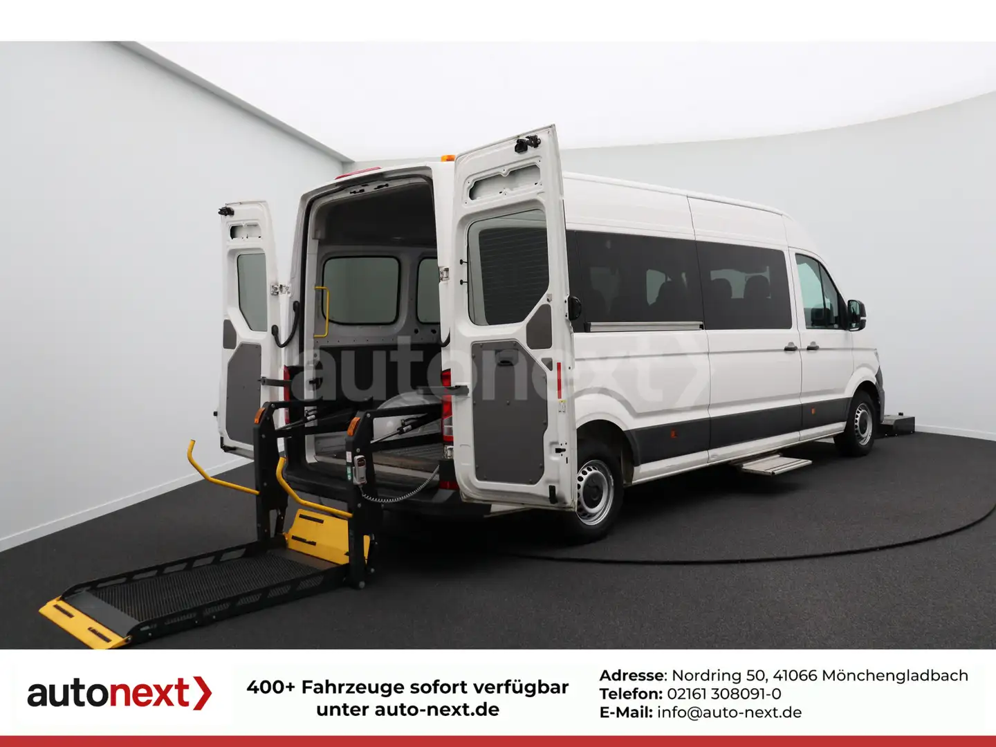 Volkswagen Crafter 35 MAXI *ROLLSTUHL-LIFT* 9-SITZE (0138) Blanc - 1