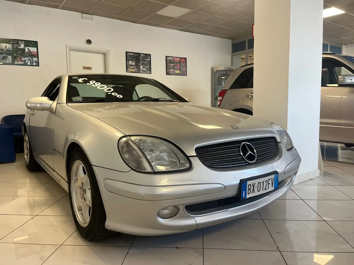 Mercedes-Benz SLK 200 SLK Roadster - R170 k Evo Silber - 2