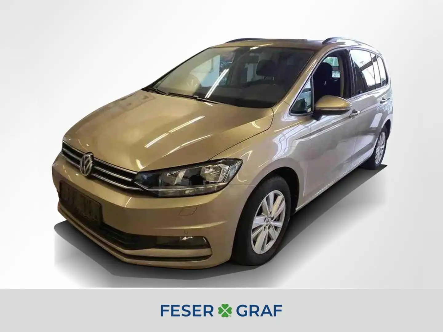 Volkswagen Touran Comfortline 2.0TDI NAVI/PANO/AHK/7SITZER Beige - 1