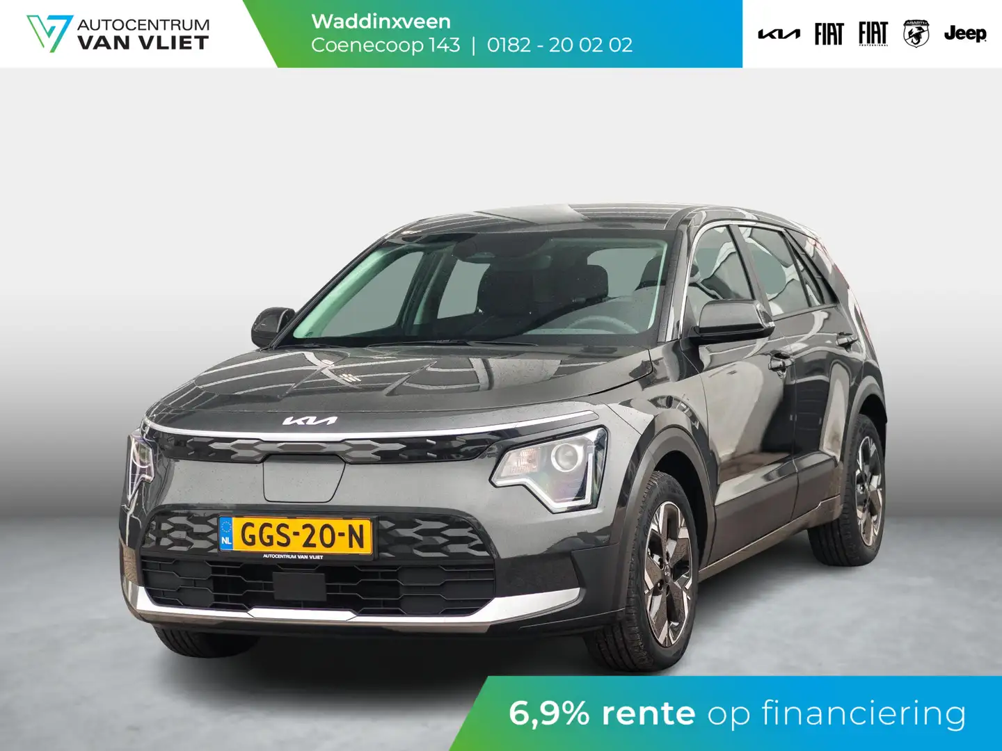 Kia e-Niro EV Light Edition 64.8 kWh | Navigatie | Achteruitr Grijs - 1