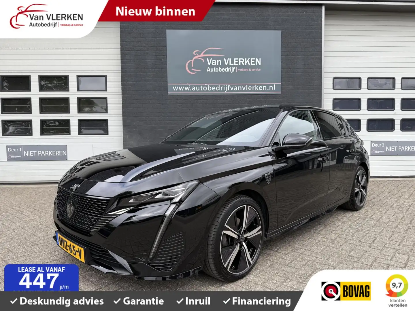 Peugeot 308 1.2 PureTech GT PANO,360 CAMERA Zwart - 1