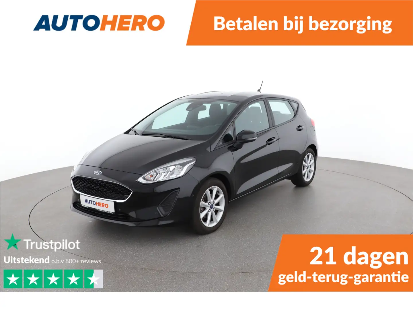 Ford Fiesta 1.0 EcoBoost Connected 95PK | XS17347 | Dealer Ond Siyah - 1