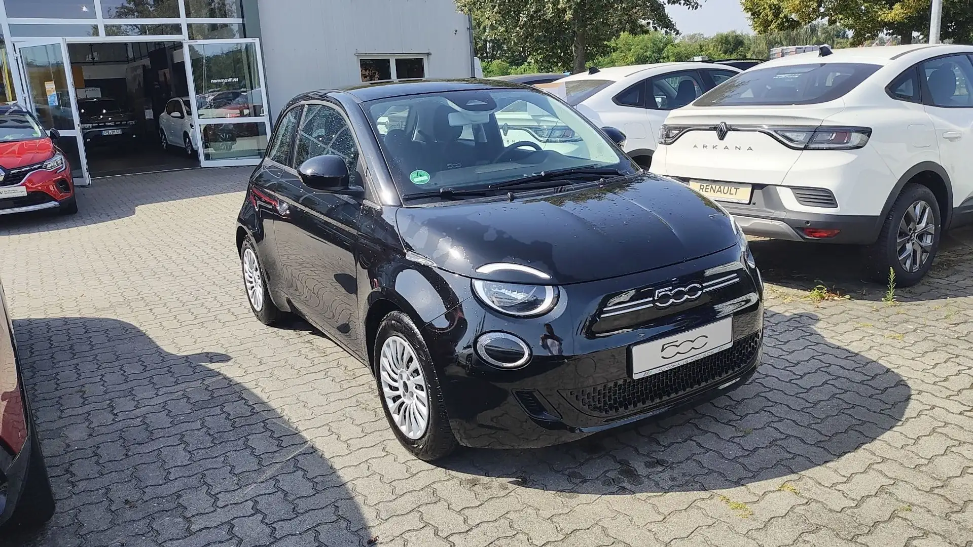 Fiat 500e Action Klima, ZV+FB Schwarz - 2