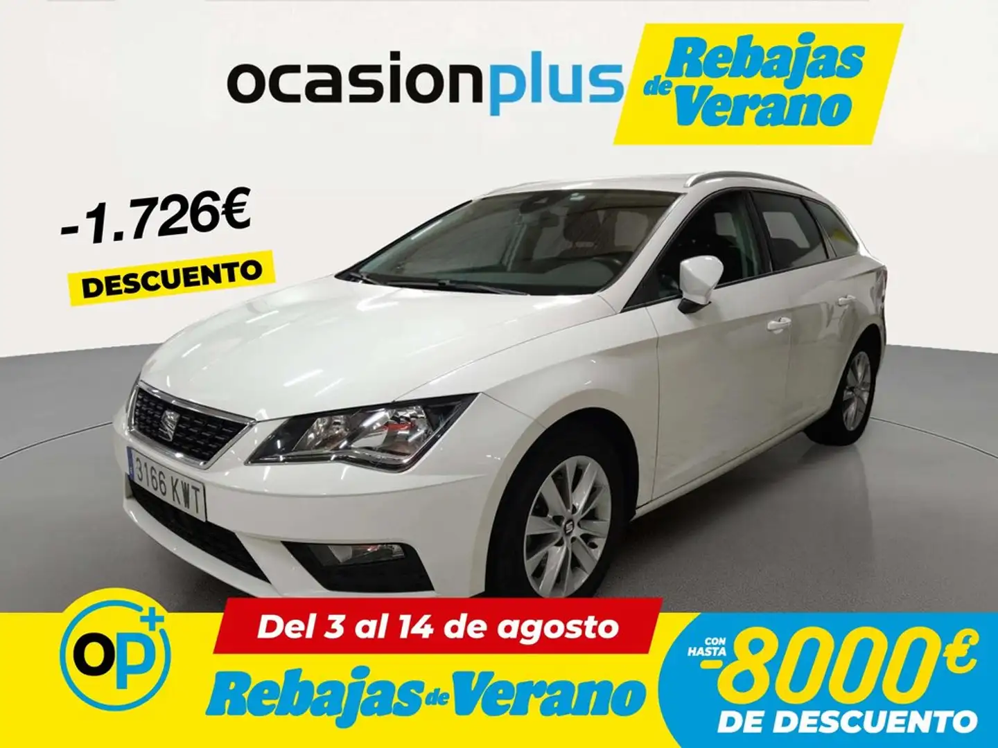 SEAT Leon ST 1.5 EcoTSI S&S Style 130 Blanco - 1