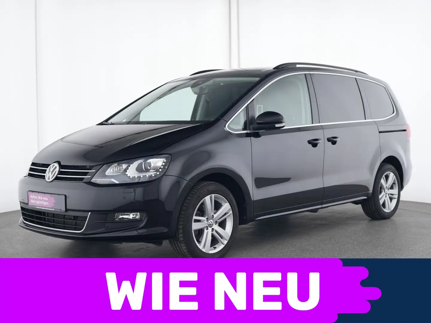 Volkswagen Sharan Comfortline ACC|Navi|Xenon|PDC|SHZ|AHK Schwarz - 1