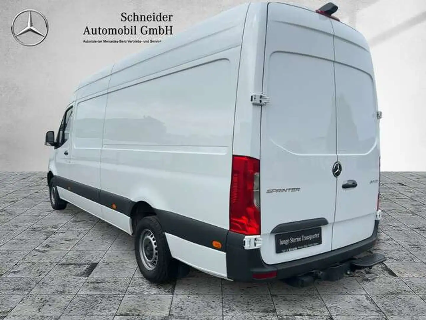 Mercedes-Benz Sprinter 317 CDI Kasten Hochdach Lang Navi KAM Blanc - 2