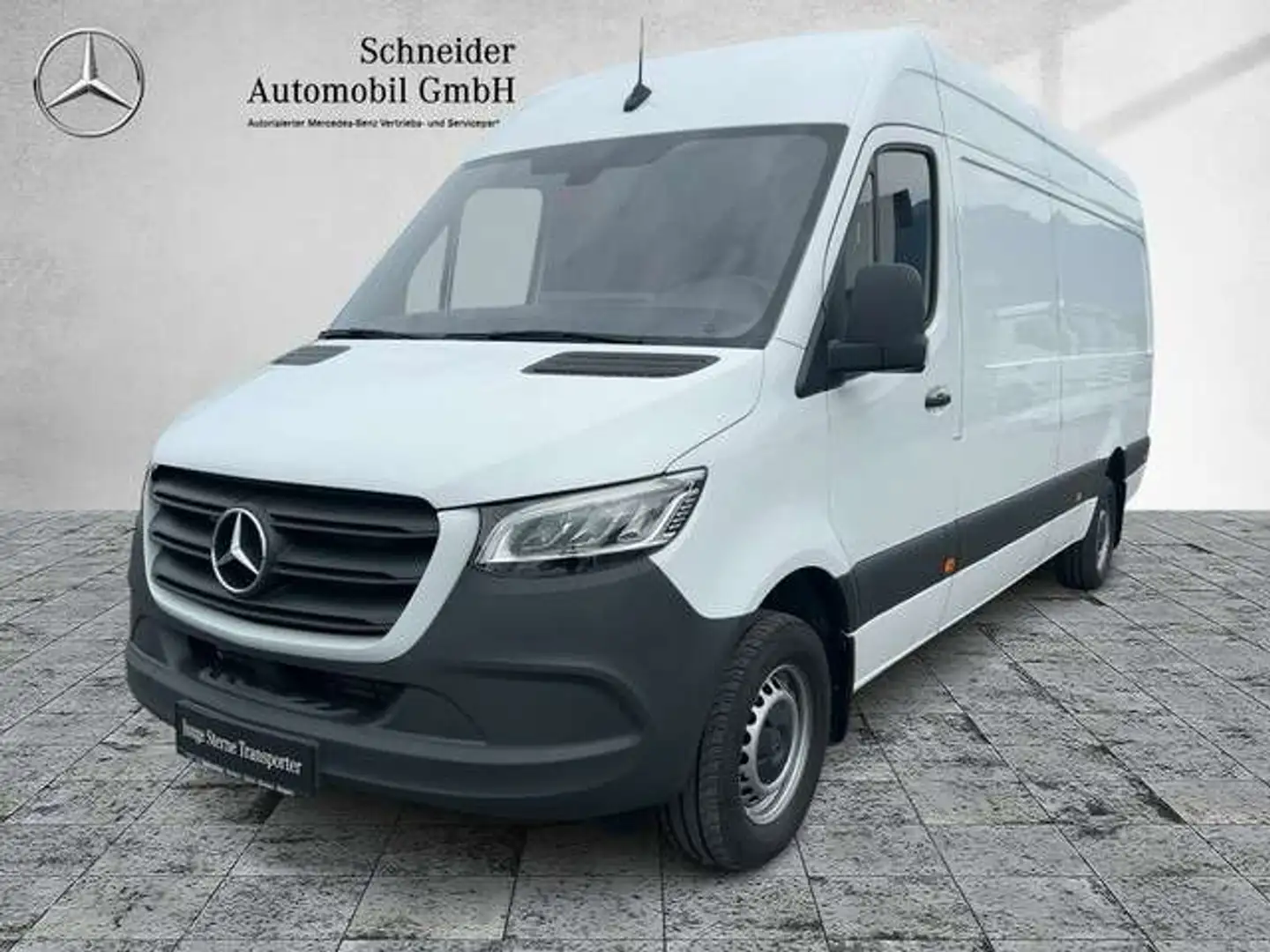 Mercedes-Benz Sprinter 317 CDI Kasten Hochdach Lang LED AHK Blanc - 1