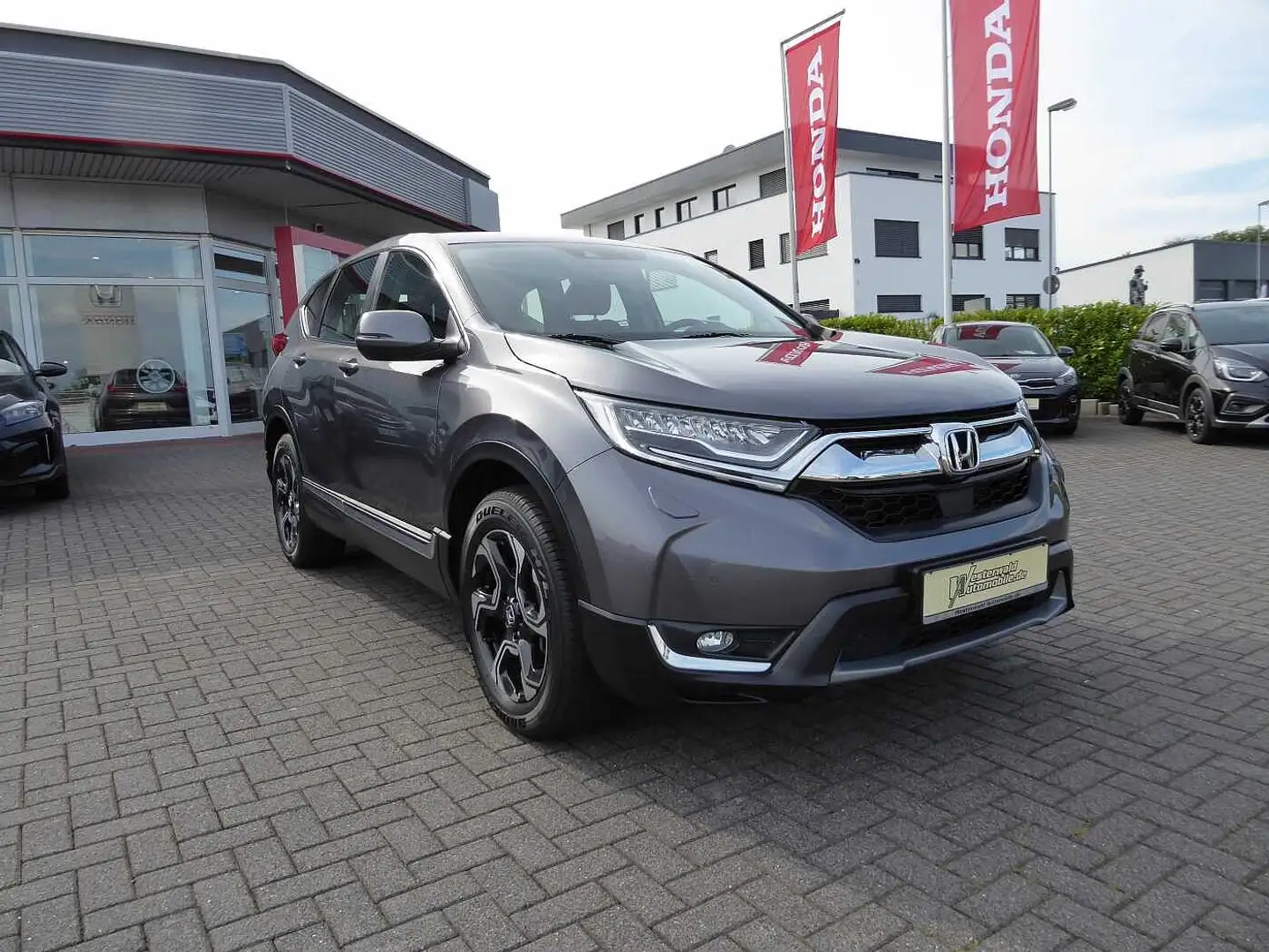 Honda CR-V 1.5T 4WD Elegance / AHK / 2.000 Kg Anhängelast Gris - 2