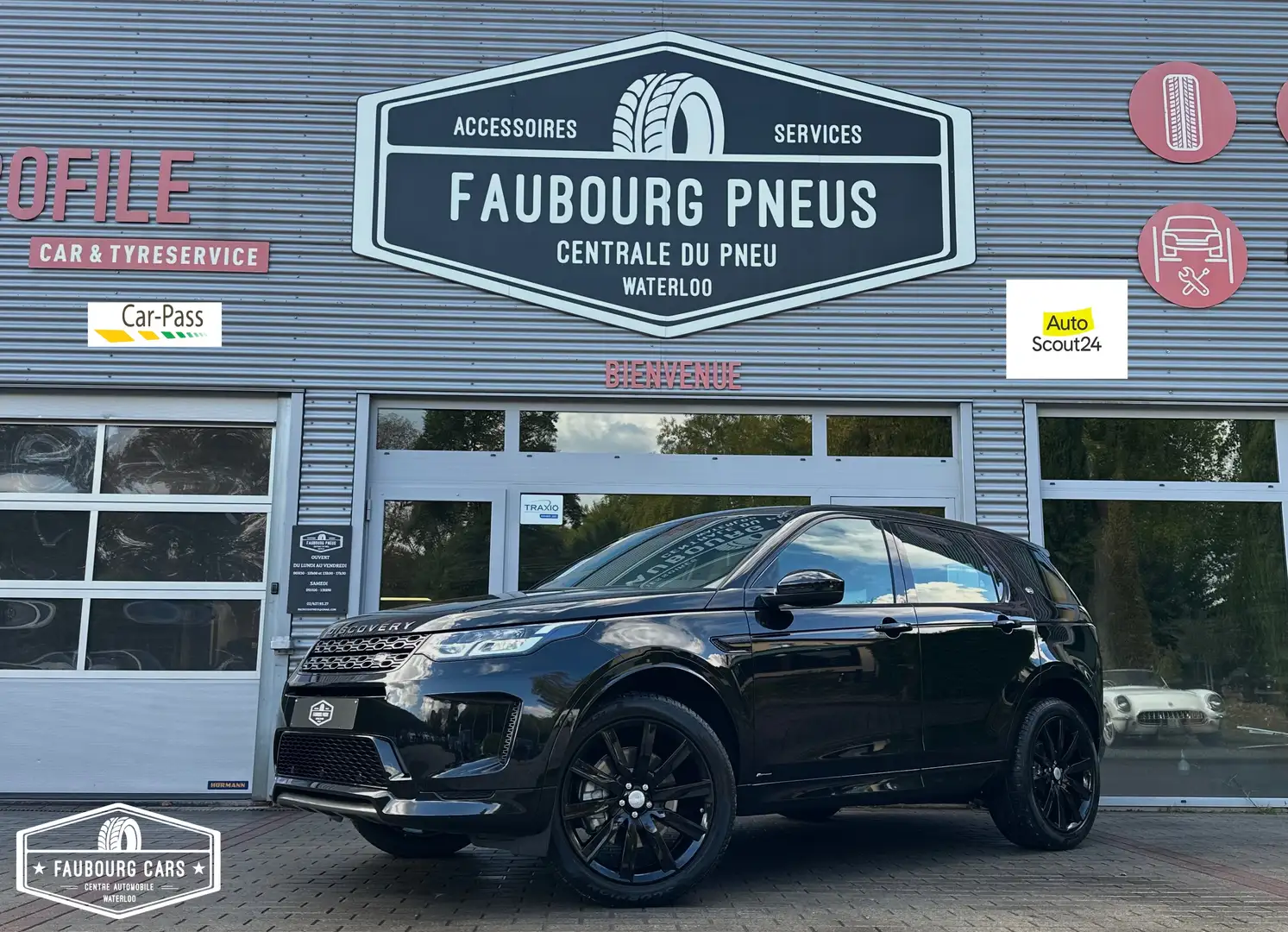 Land Rover Discovery Sport *4WD*P200*R-DYNAMIC-SE*HISTORIQUE-LR-100%*1-OWNER* Negro - 1
