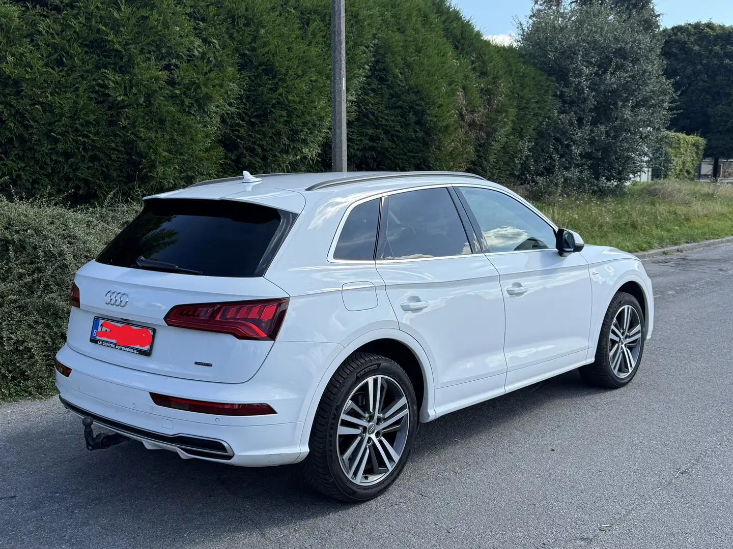 Audi Q5 Q5 2.0 TDi Quattro Sport S tronic Blanc - 1