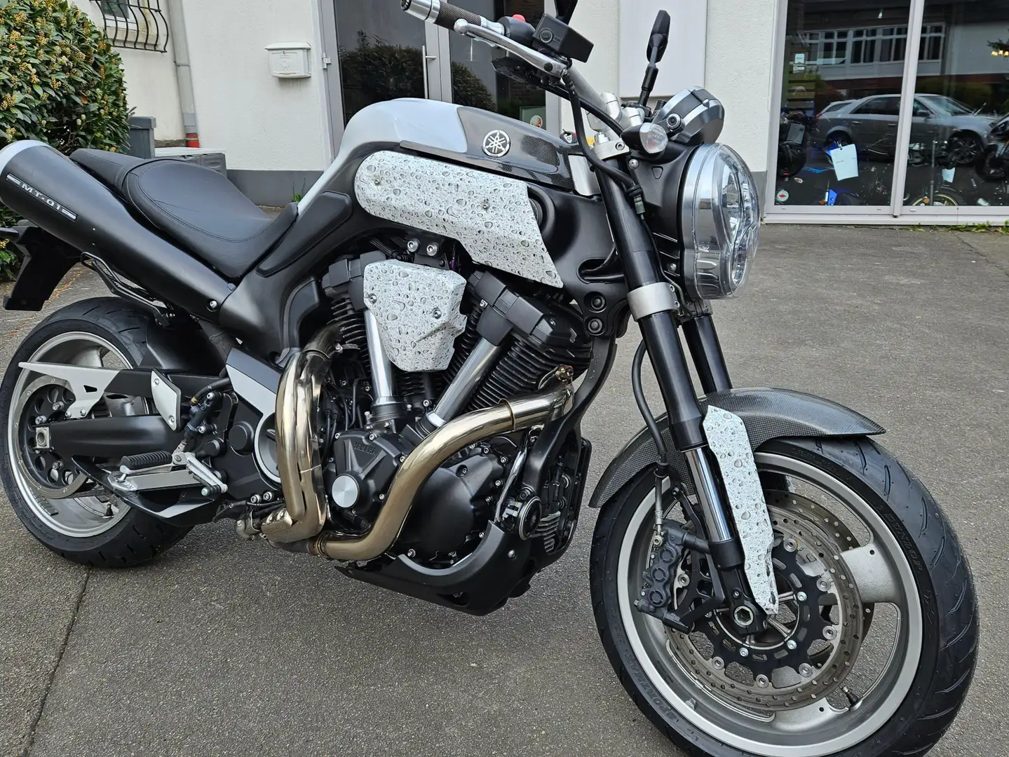 Yamaha MT-01 Zahnriemenantrieb Blanc - 2