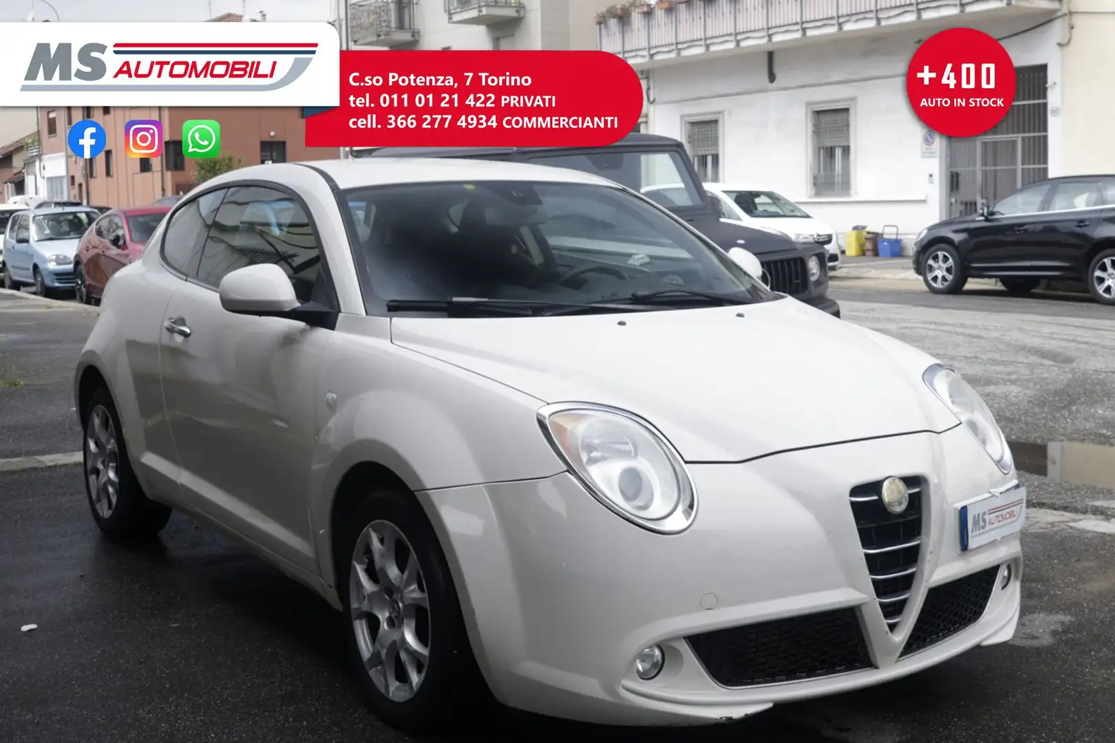 Alfa Romeo MiTo Alfa Romeo MiTo 1.4 T 120 CV GPL Distinctive Unic Bianco - 1
