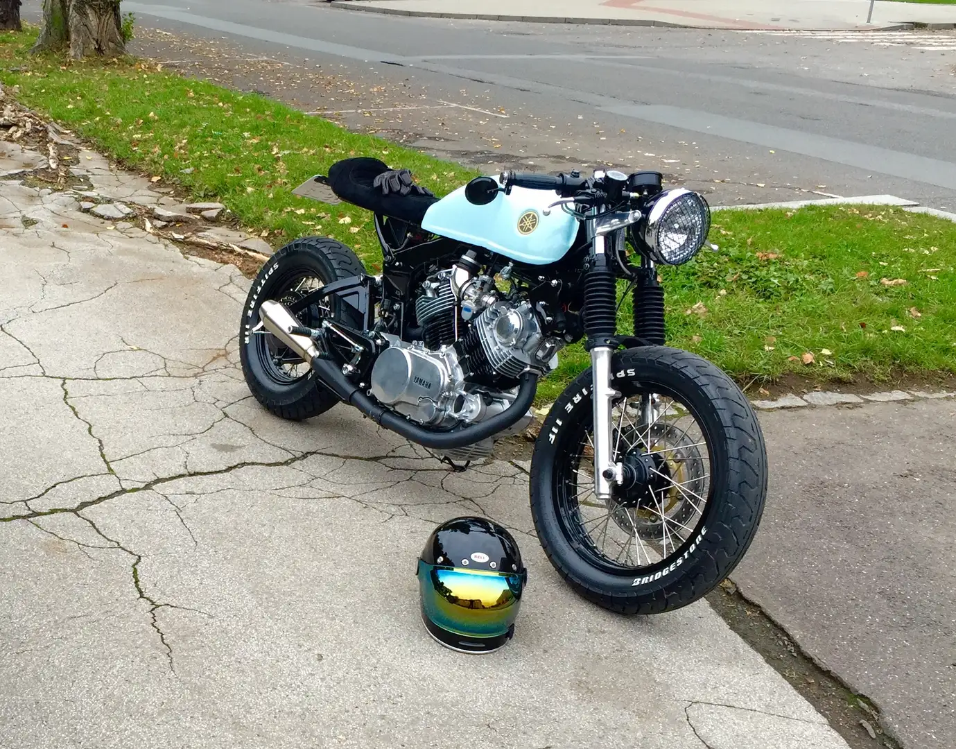 Yamaha TR 1 Blauw - 1