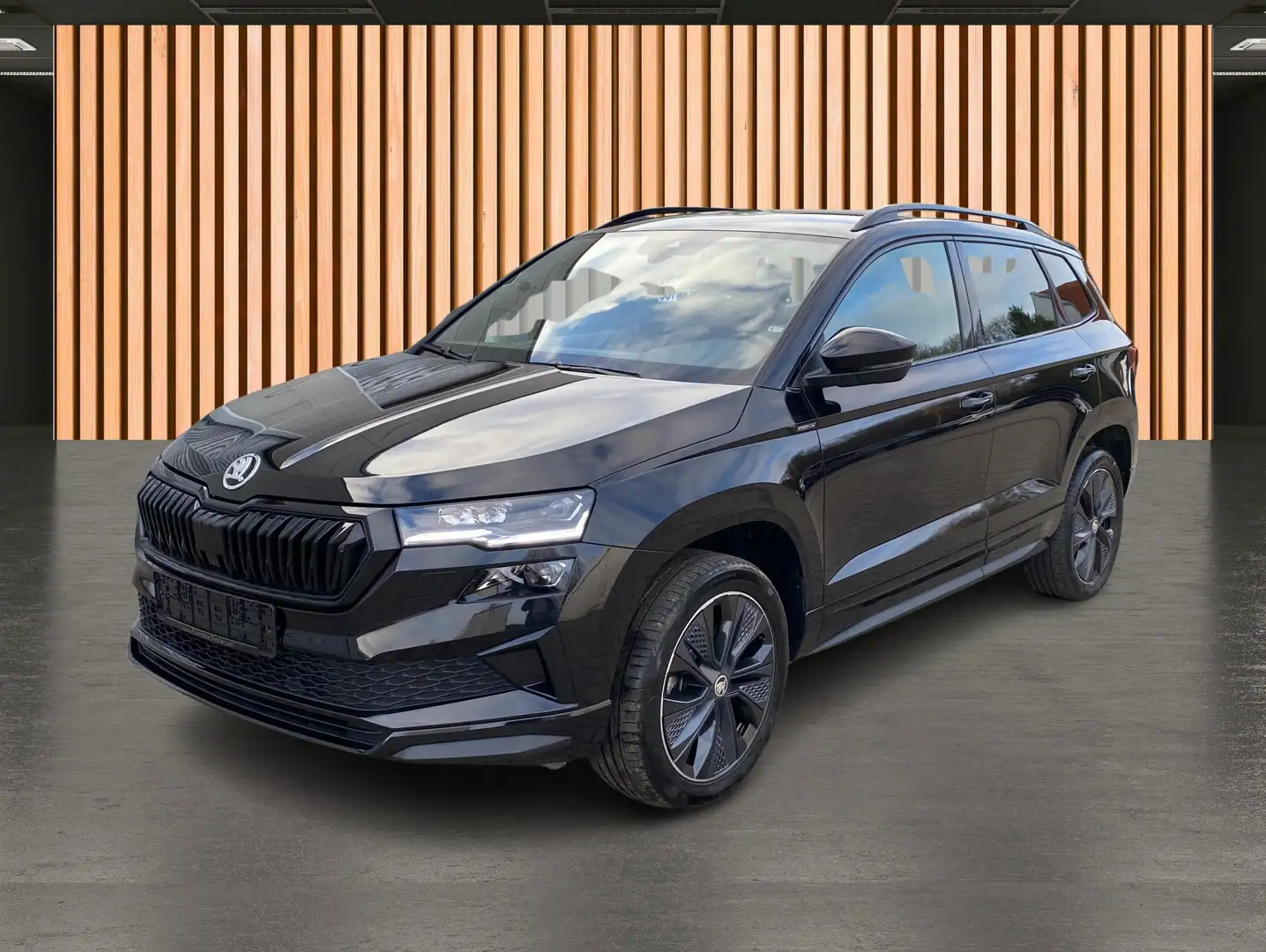 Skoda Karoq 1.5 TSI DSG Sportline*Kessy*DAB*LED Noir - 2