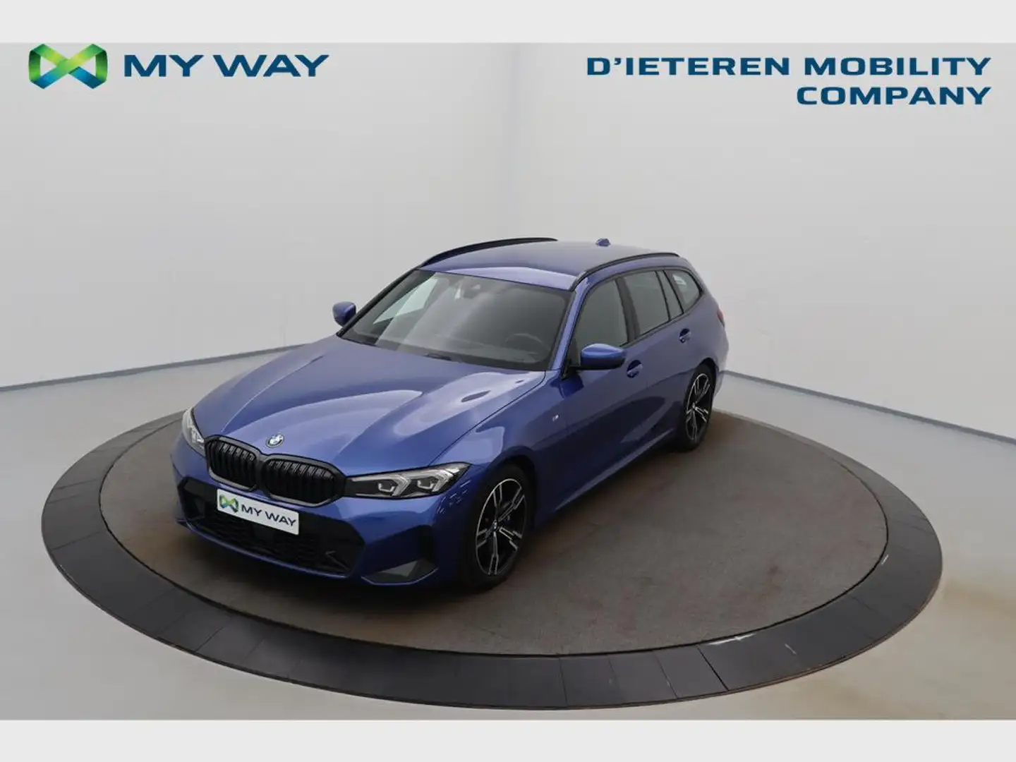 BMW 330 M-SPORT 330i 244 PK Steptronic Bleu - 1