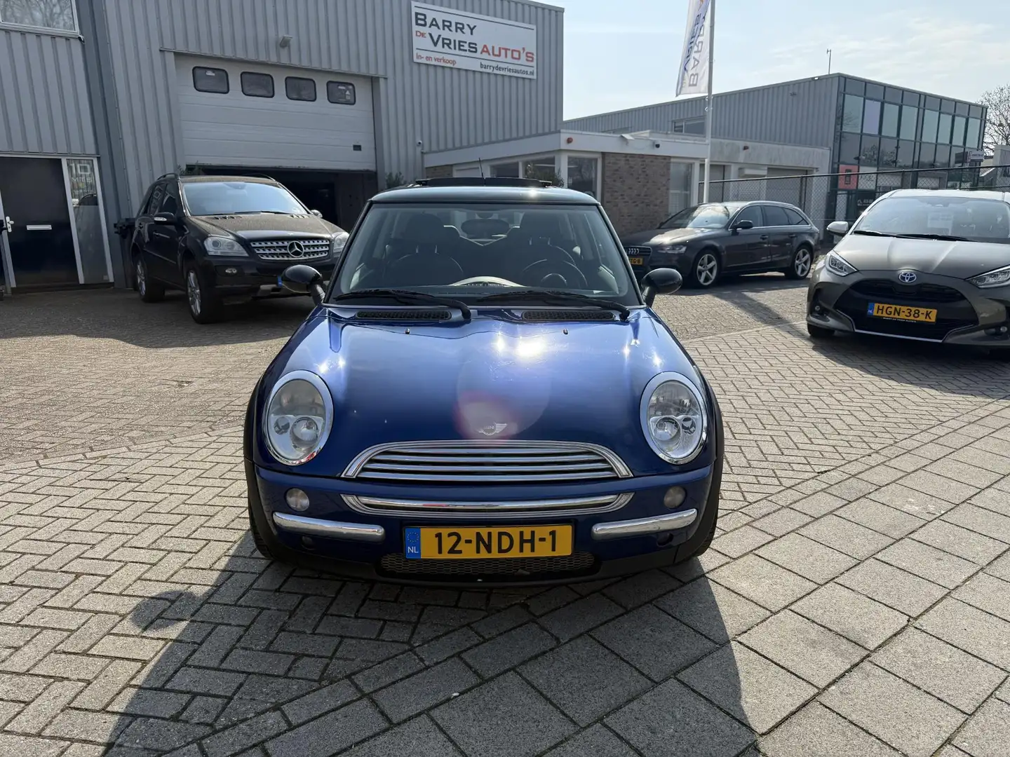 MINI Cooper Mini 1.6 Chili | Panoramadak | Half Lederen bekled Blau - 2