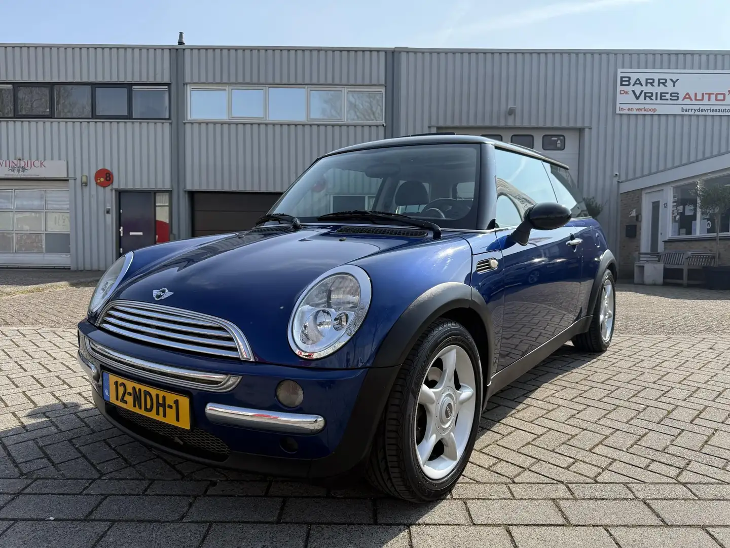 MINI Cooper Mini 1.6 Chili | Panoramadak | Half Lederen bekled Blau - 1