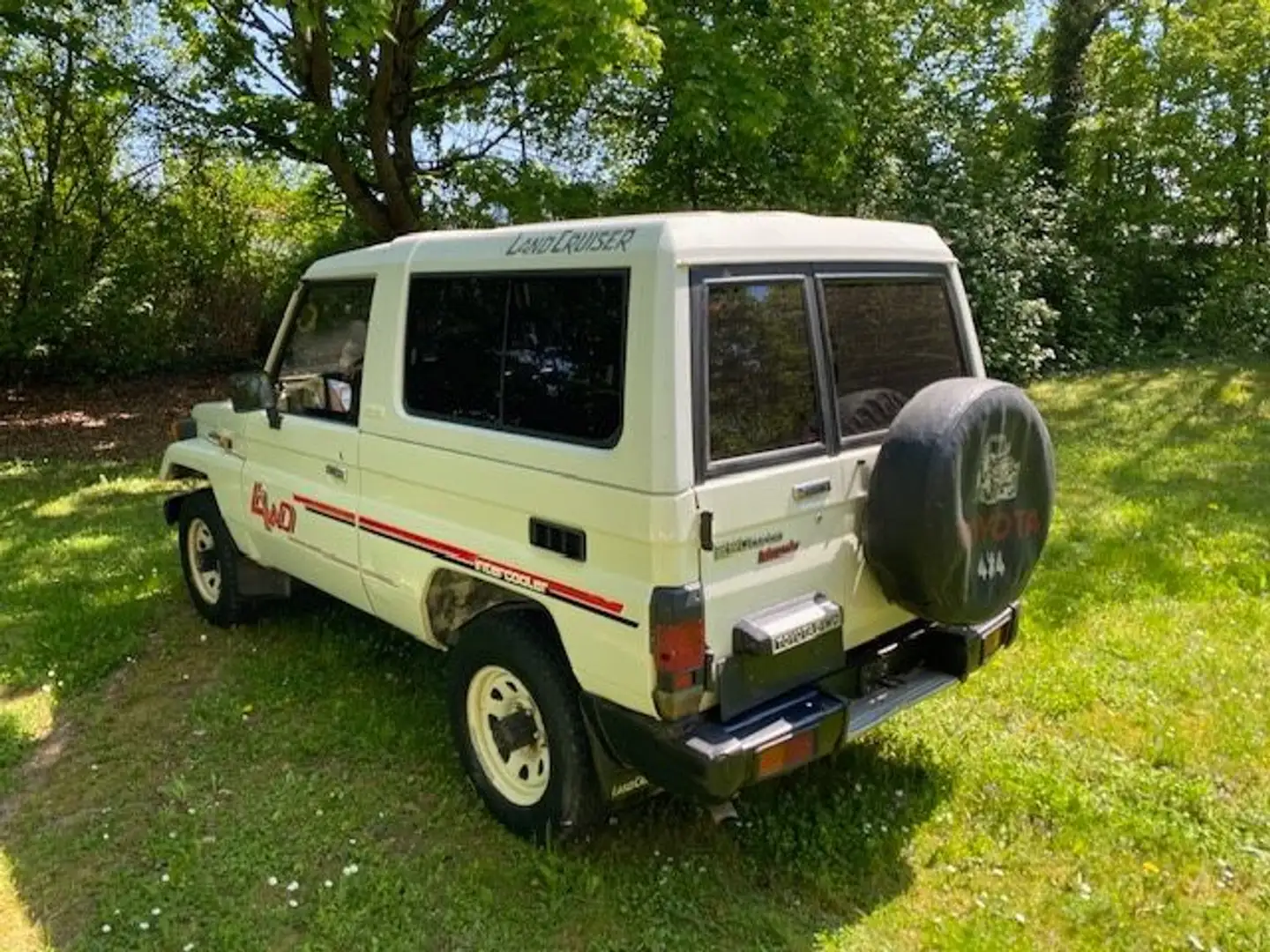 Toyota Land Cruiser BJ73 Hardtop Cabrio, Klima! Weiß - 2