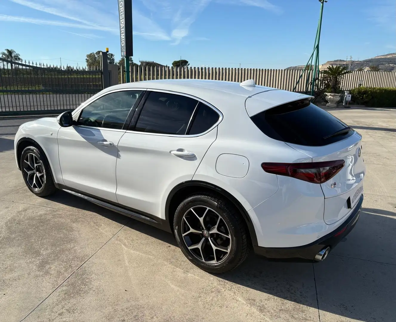 Alfa Romeo Stelvio Stelvio 2.2TD Ti Q4 210cv auto Bianco - 2