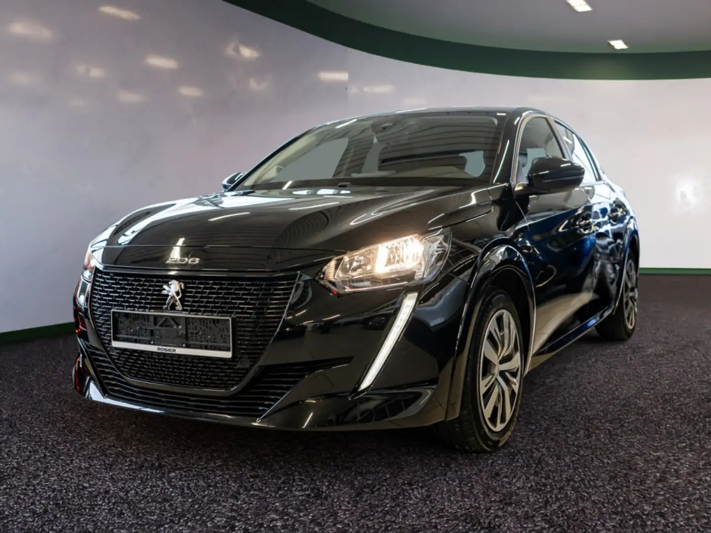Peugeot e-208 Active Elektromotor 136 LED SPURH. SHZ Noir - 2