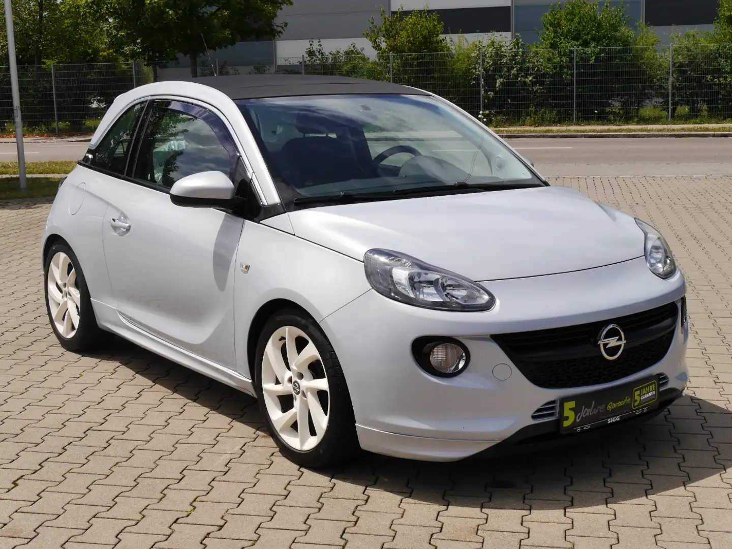 Opel Adam 1.0 Turbo Open Air Faldach OPC-LINE Grigio - 2