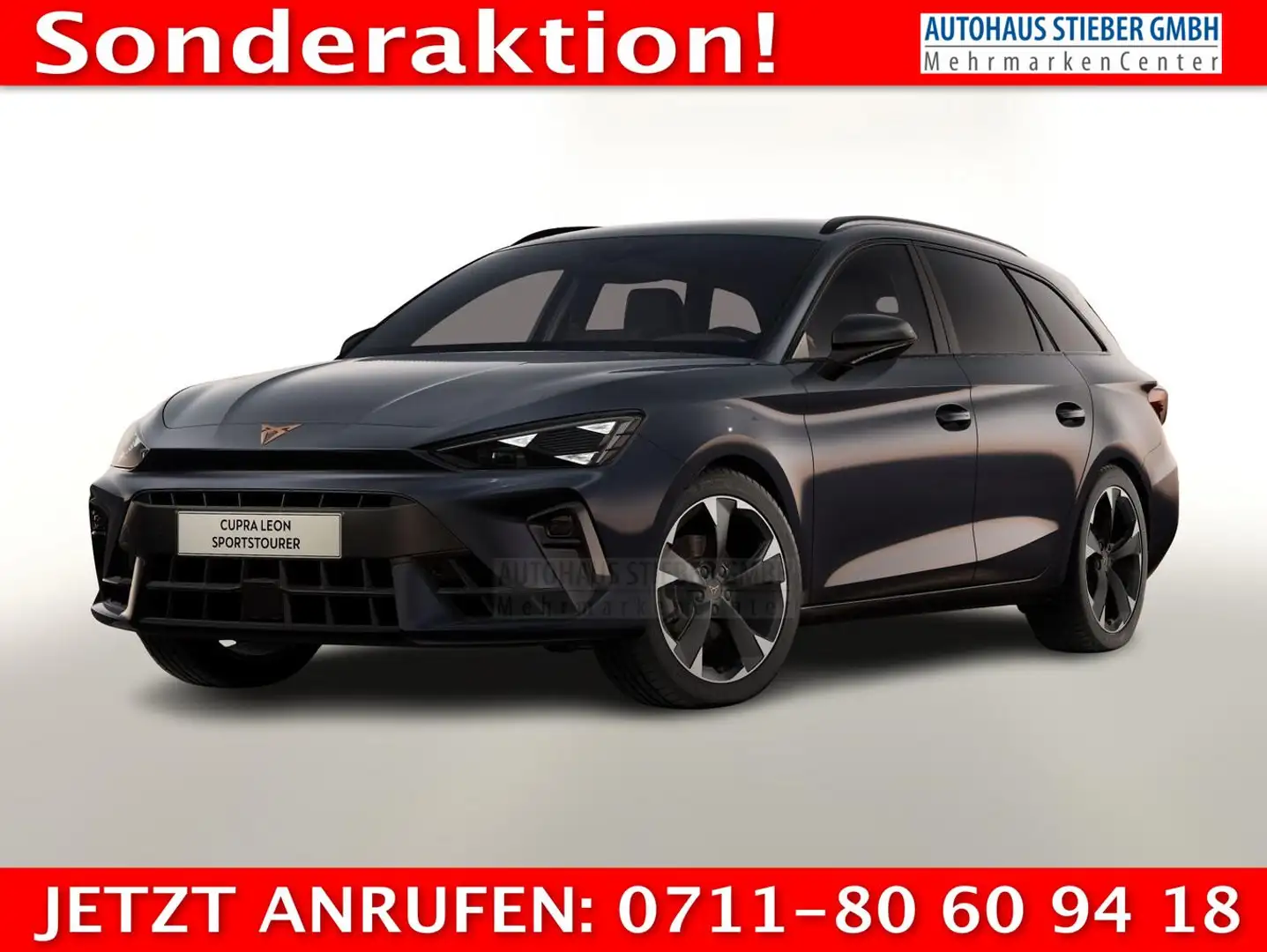 CUPRA Leon Sportstourer ST 1.5 eTSI 150 DSG Pano EdgeP Int... Szary - 1