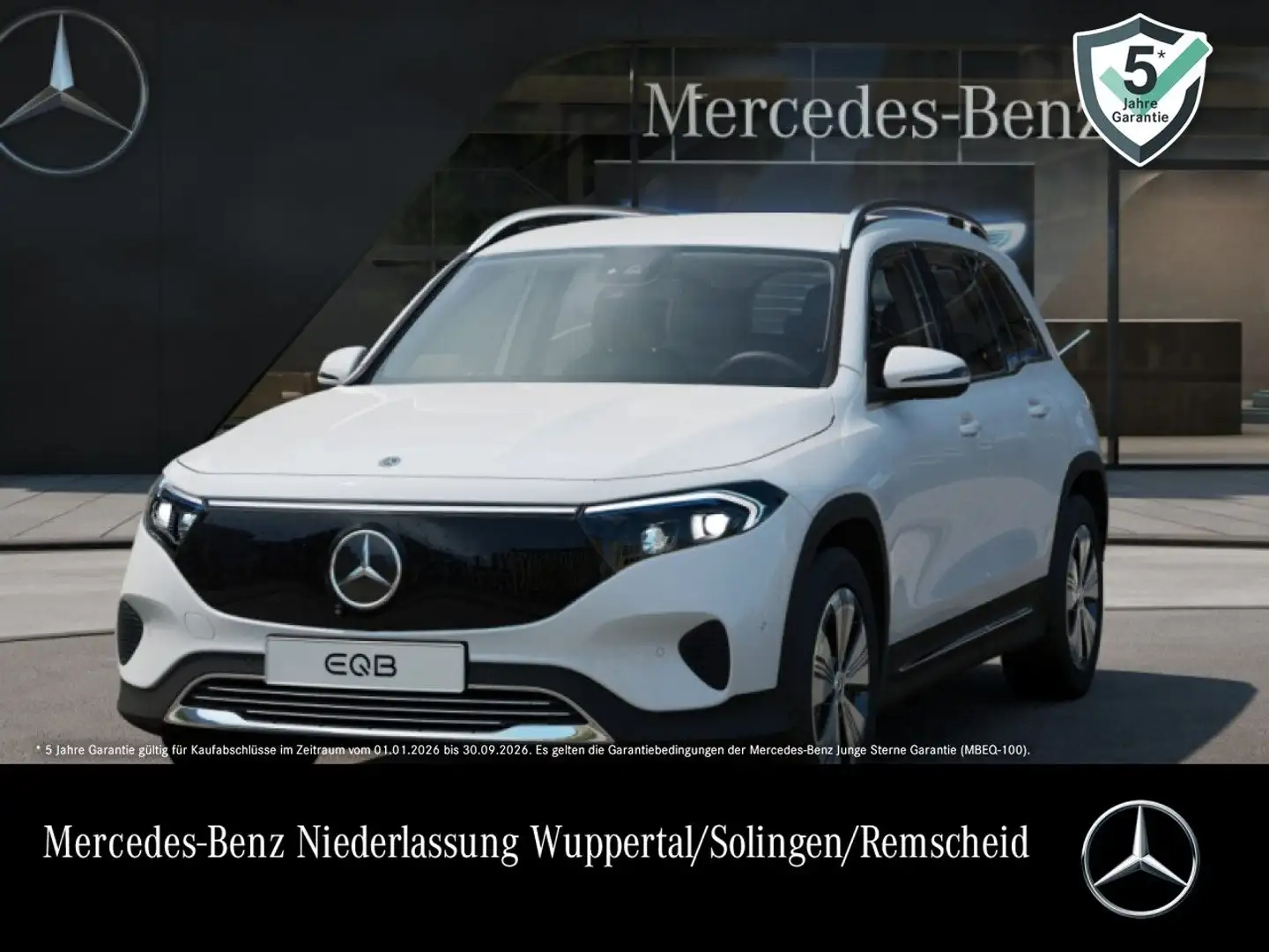 Mercedes-Benz EQB 250 PROG+ADVANCED+AHK+360+MEMORY+SPUR Weiß - 1
