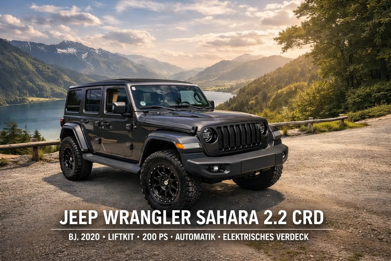 Jeep Wrangler Sahara Grau - 1