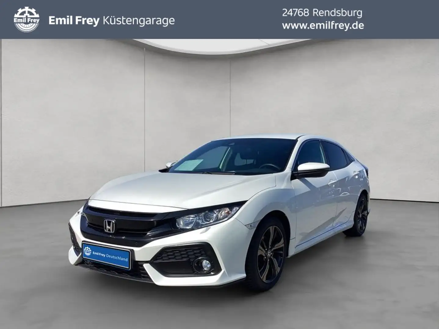Honda Civic 1.0 i-VTEC Turbo Elegance Blanc - 1