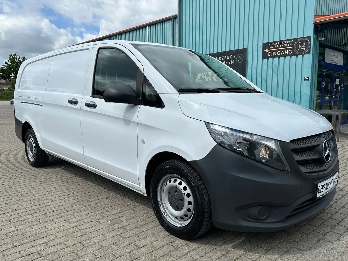 Mercedes-Benz Vito Kasten 114CDI EXTRALANG/1.HD+MB-SCHECK+RüKA Blanc - 1