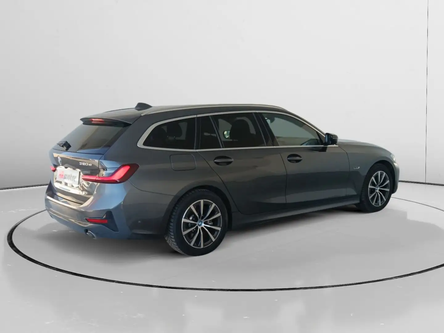 BMW 320 e Gris - 2