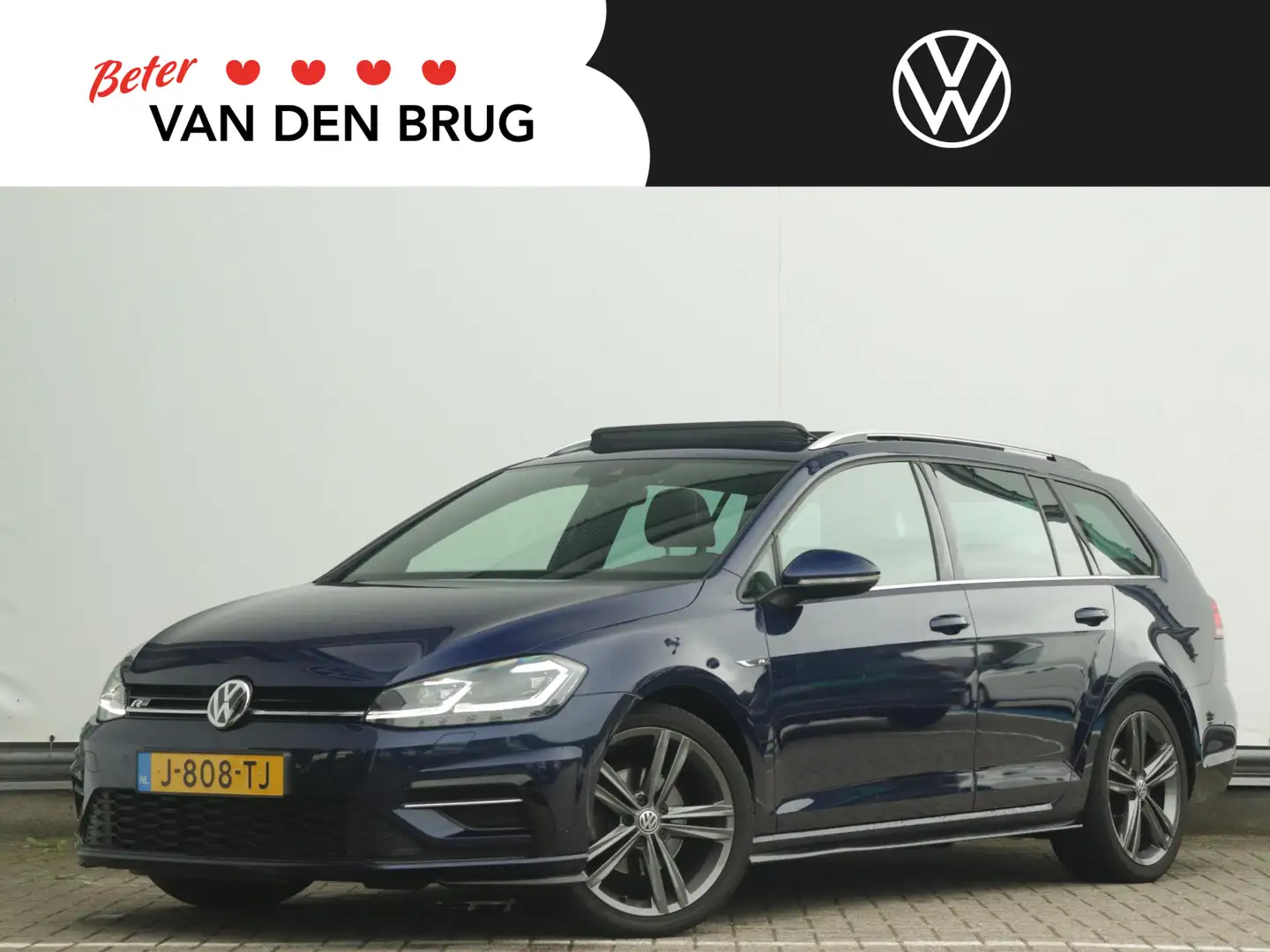Volkswagen Golf Variant 1.5 TSI Highline Business R | Pano | Trekhaak | Ac Blauw - 1