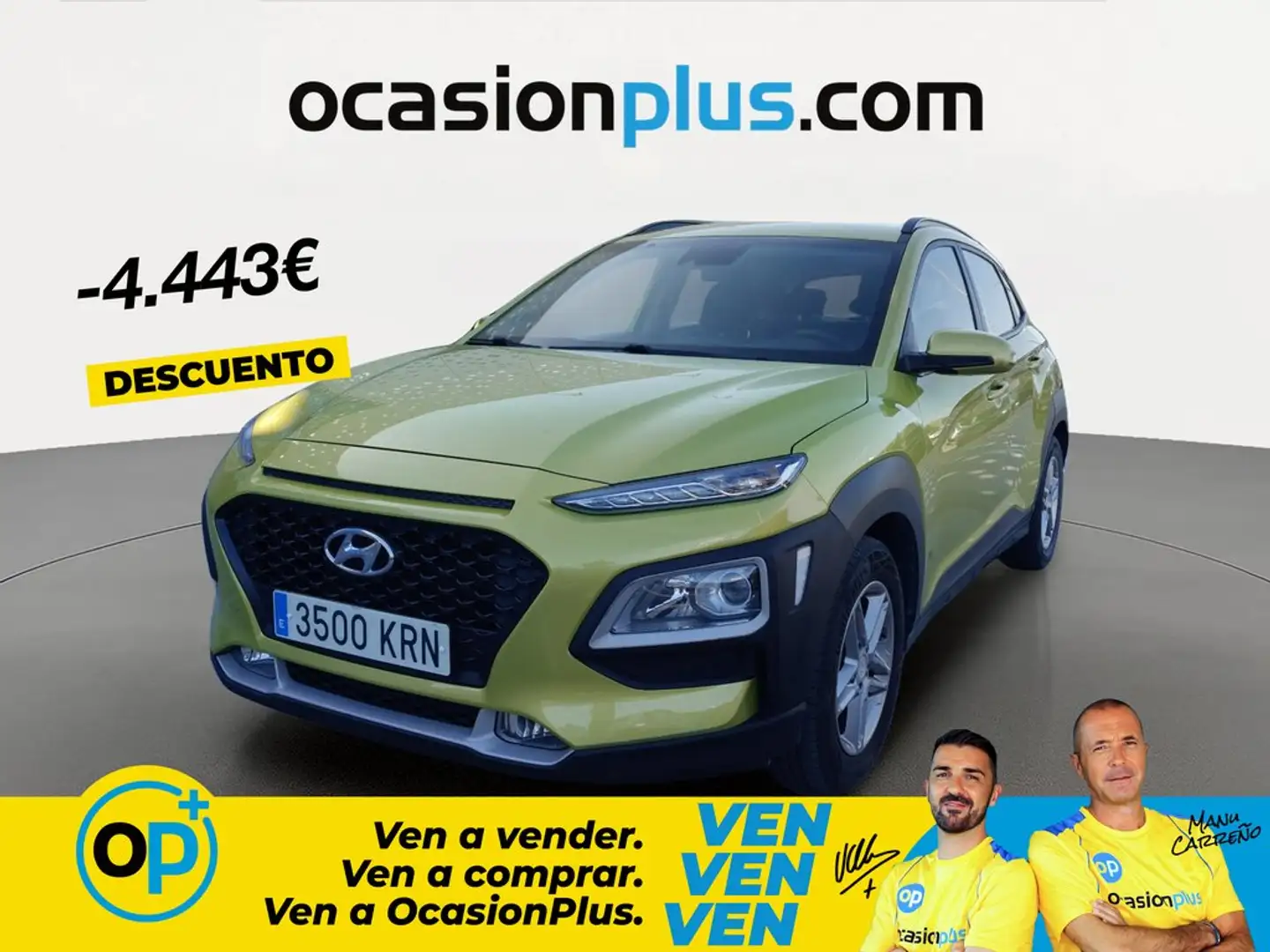 Hyundai KONA 1.6 CRDI Klass 4x2 115 Amarillo - 1