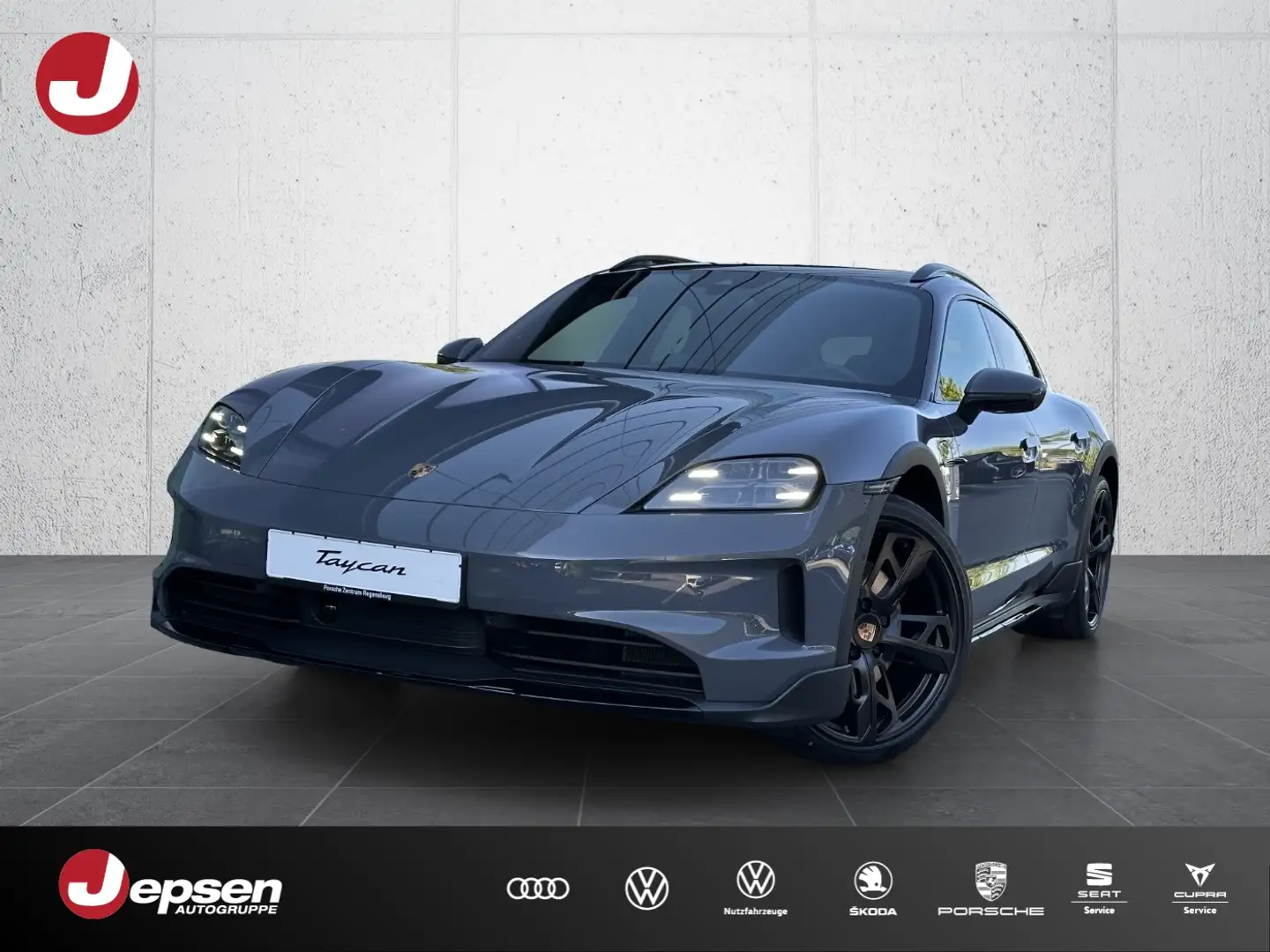 Porsche Taycan 4S Cross Turismo BOSE 360° Soft-Close Gris - 1