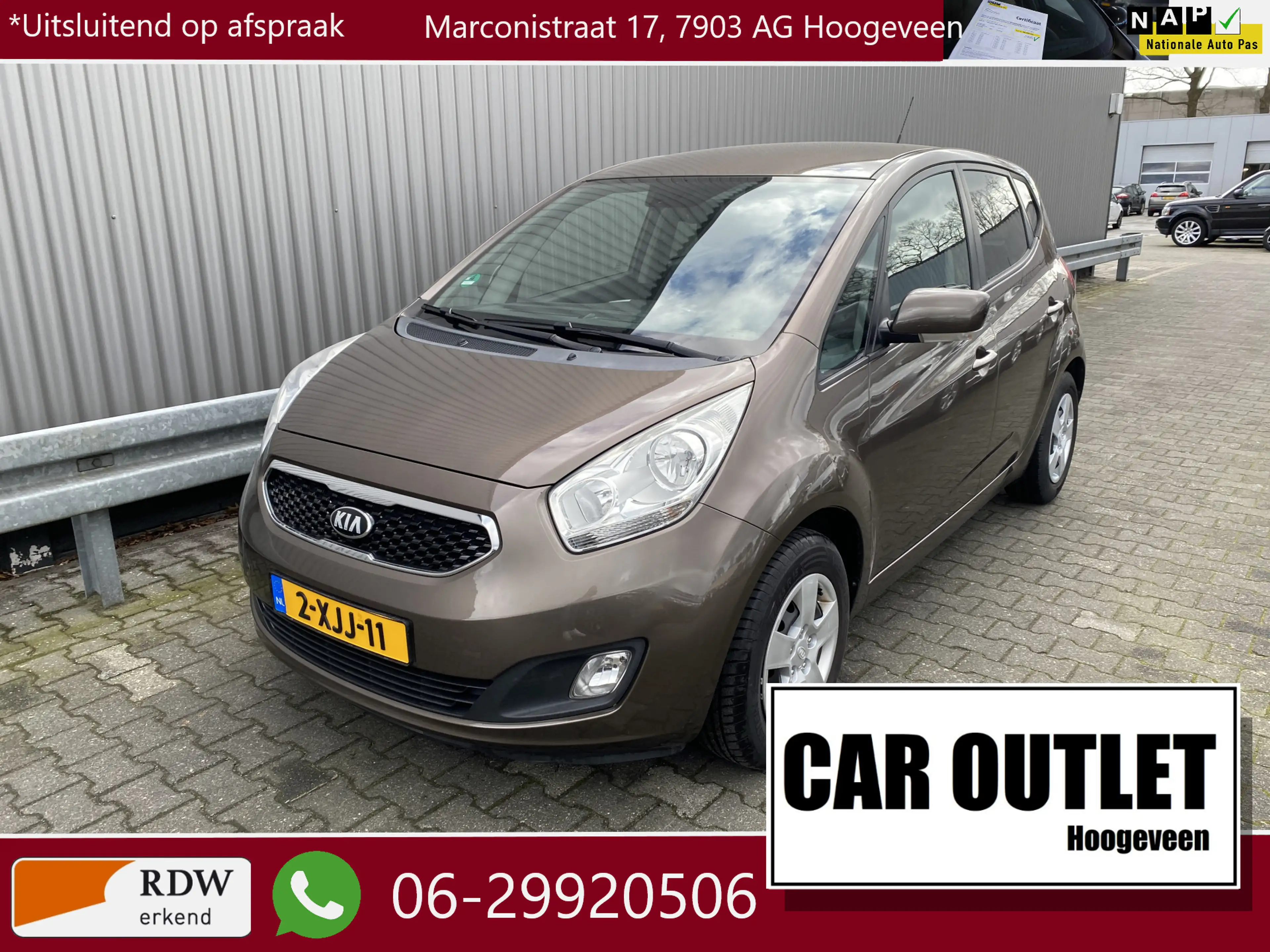 Kia Venga 1.4 CVVT ExecutiveLine 149Dkm.NAP, 1e Eignr, Clima
