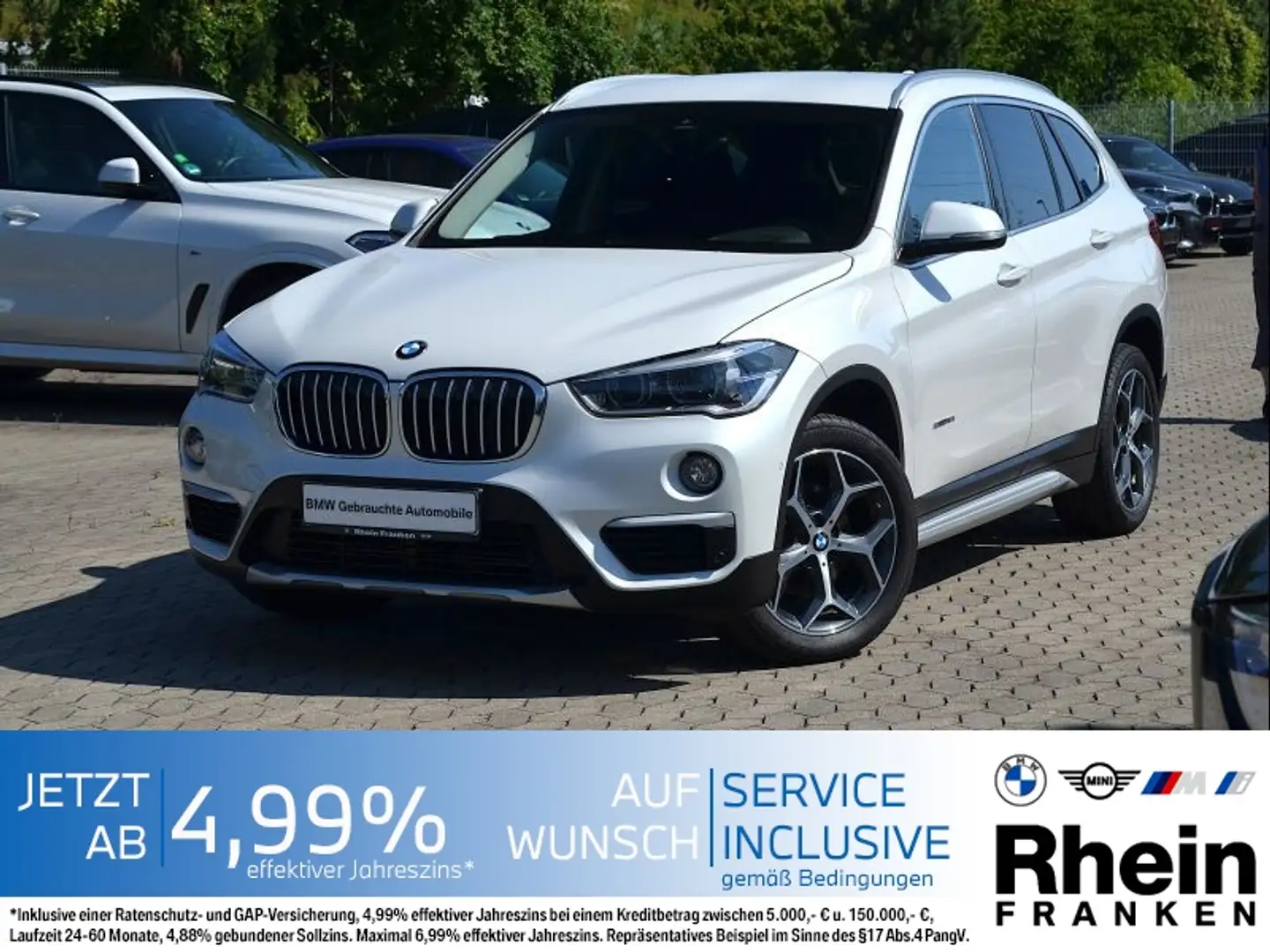 BMW X1 sDrive18i xLine Navi+.LED.Kamera.Head-Up.Klim Blanc - 1