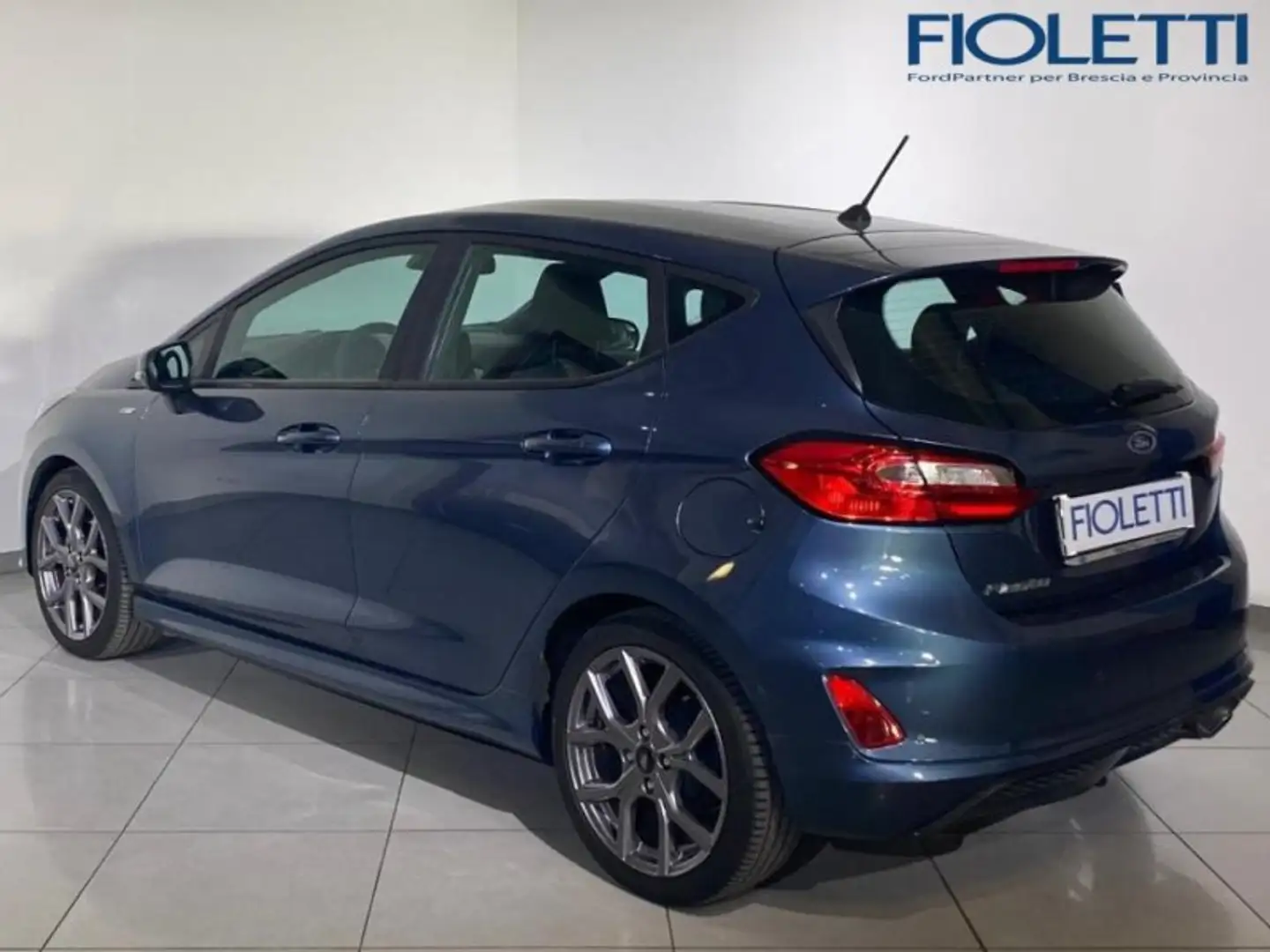 Ford Fiesta 7ª SERIE 1.0 ECOBOOST HYBRID 125 CV 5 PORTE ST-LI Bleu - 2
