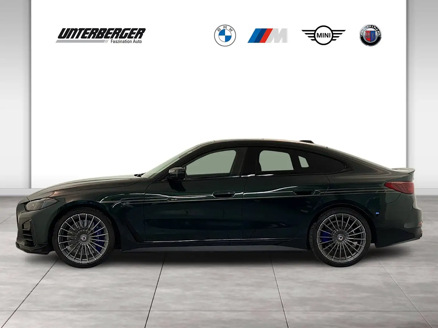 Alpina B4 GT Gran Coupé DA+ PA+ Pano HK AHK GSD Verde - 2
