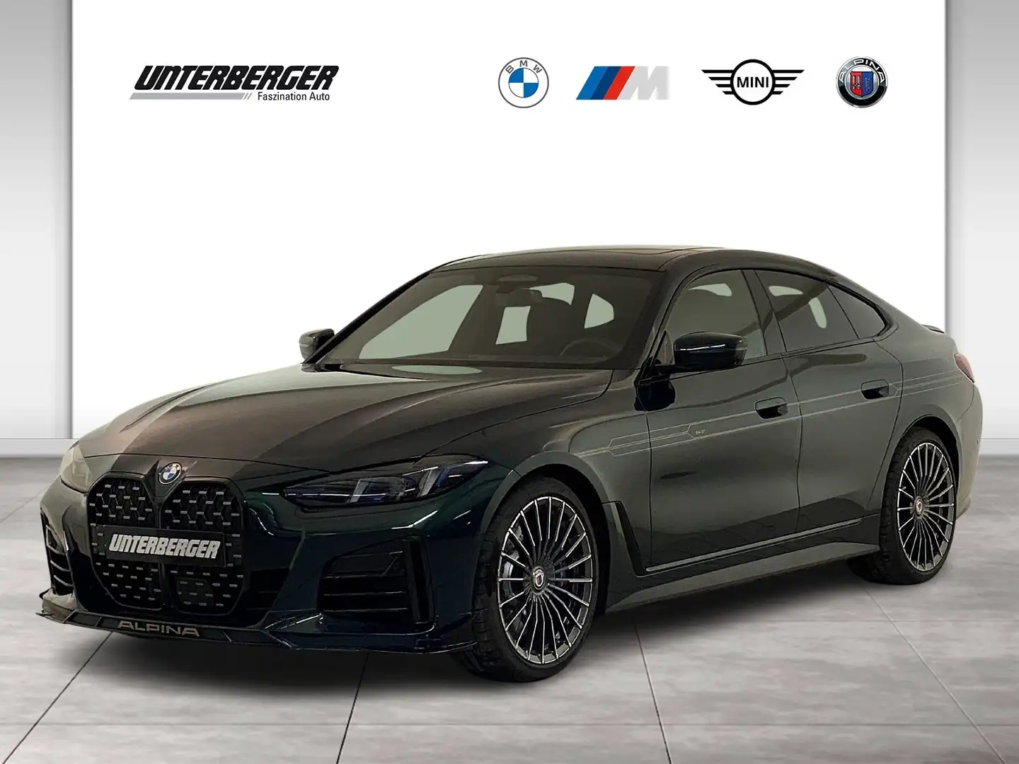 Alpina B4 GT Gran Coupé DA+ PA+ Pano HK AHK GSD Verde - 1