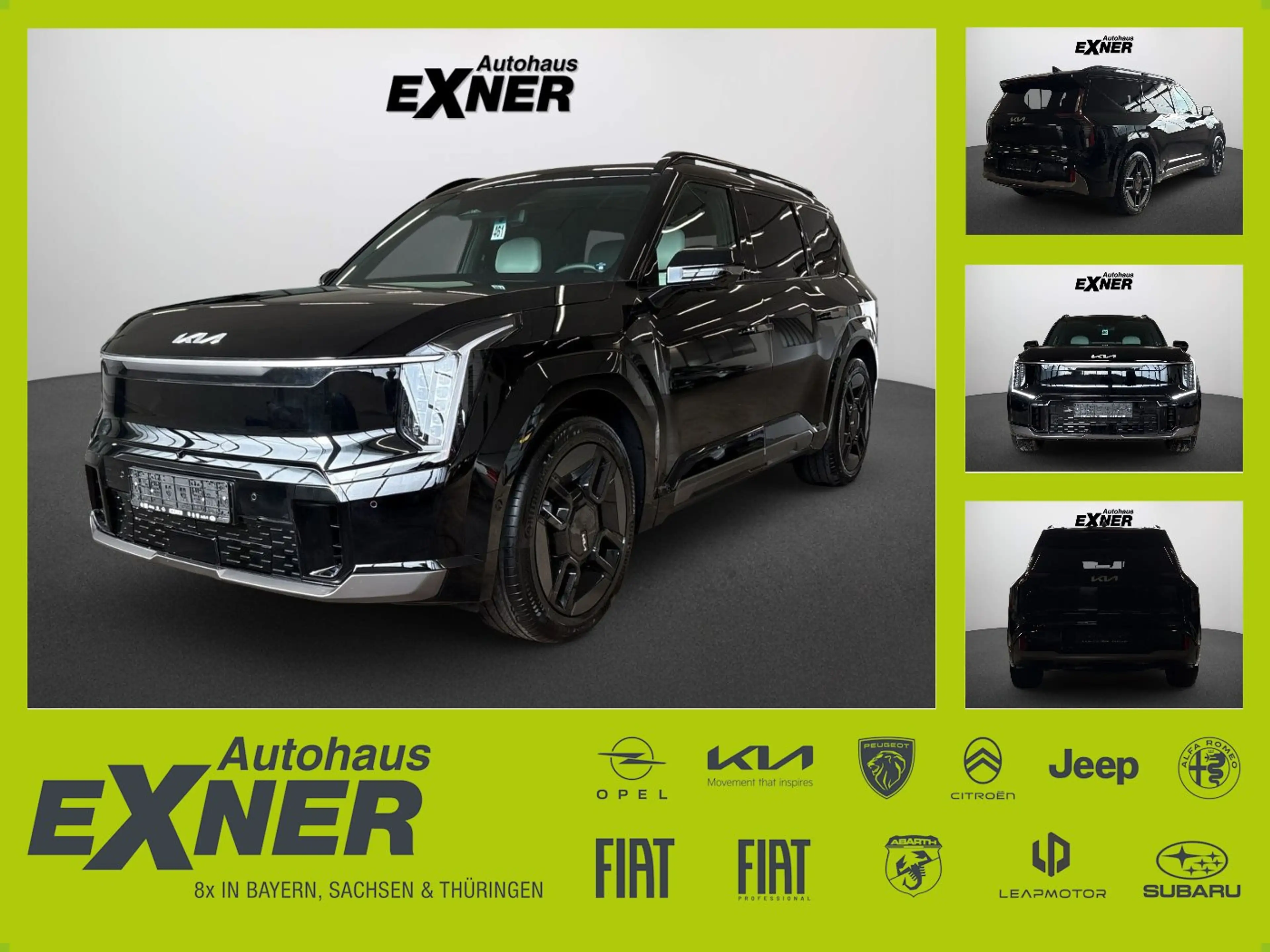 Kia EV9 GT-Line AWD Panoramaglasdach, Head-Up Display