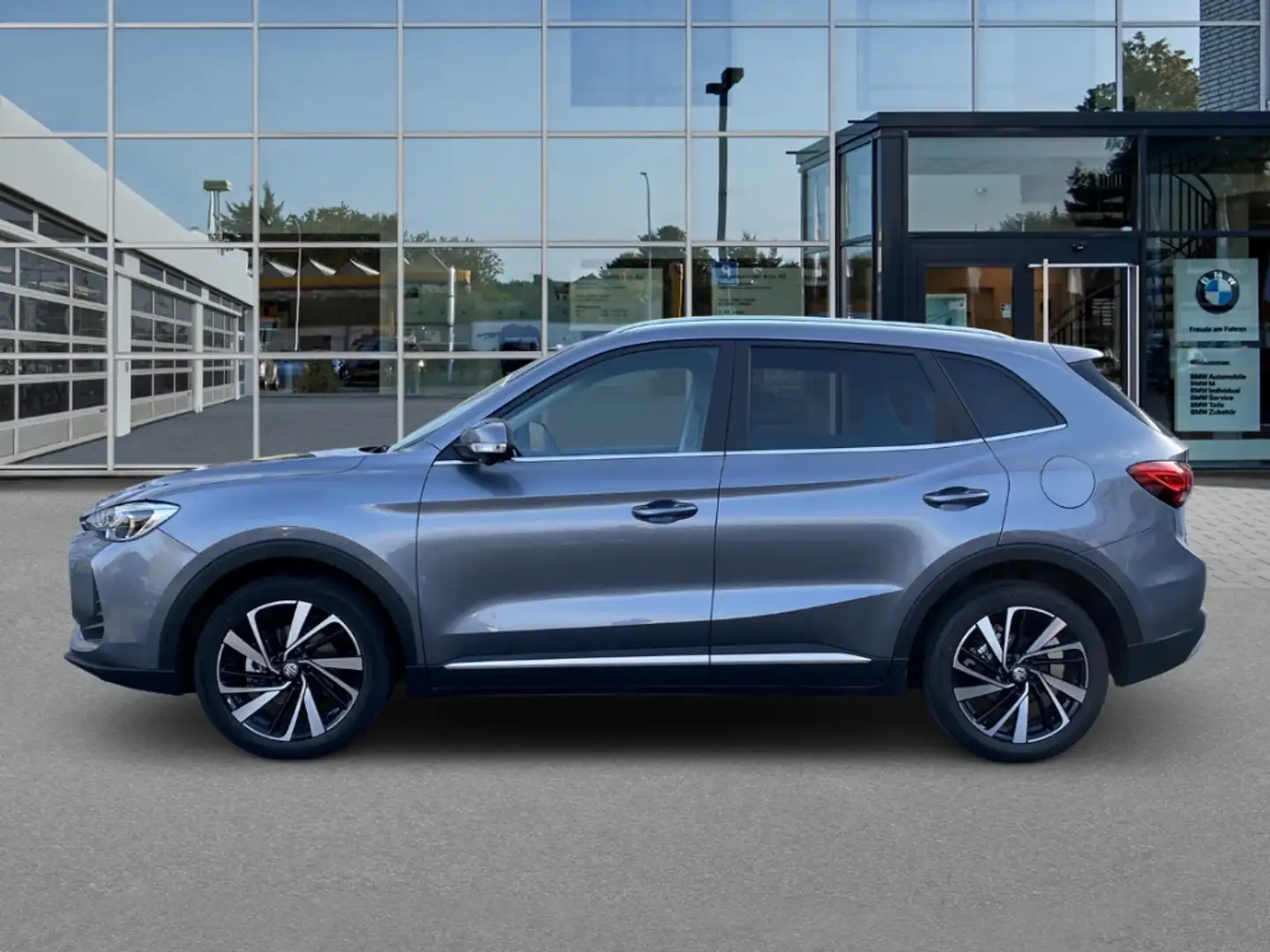 MG ZS 1.5 Hybrid+ 145 kW Luxury AHK+LED+Sitzhzg+360°Kame Gris - 2