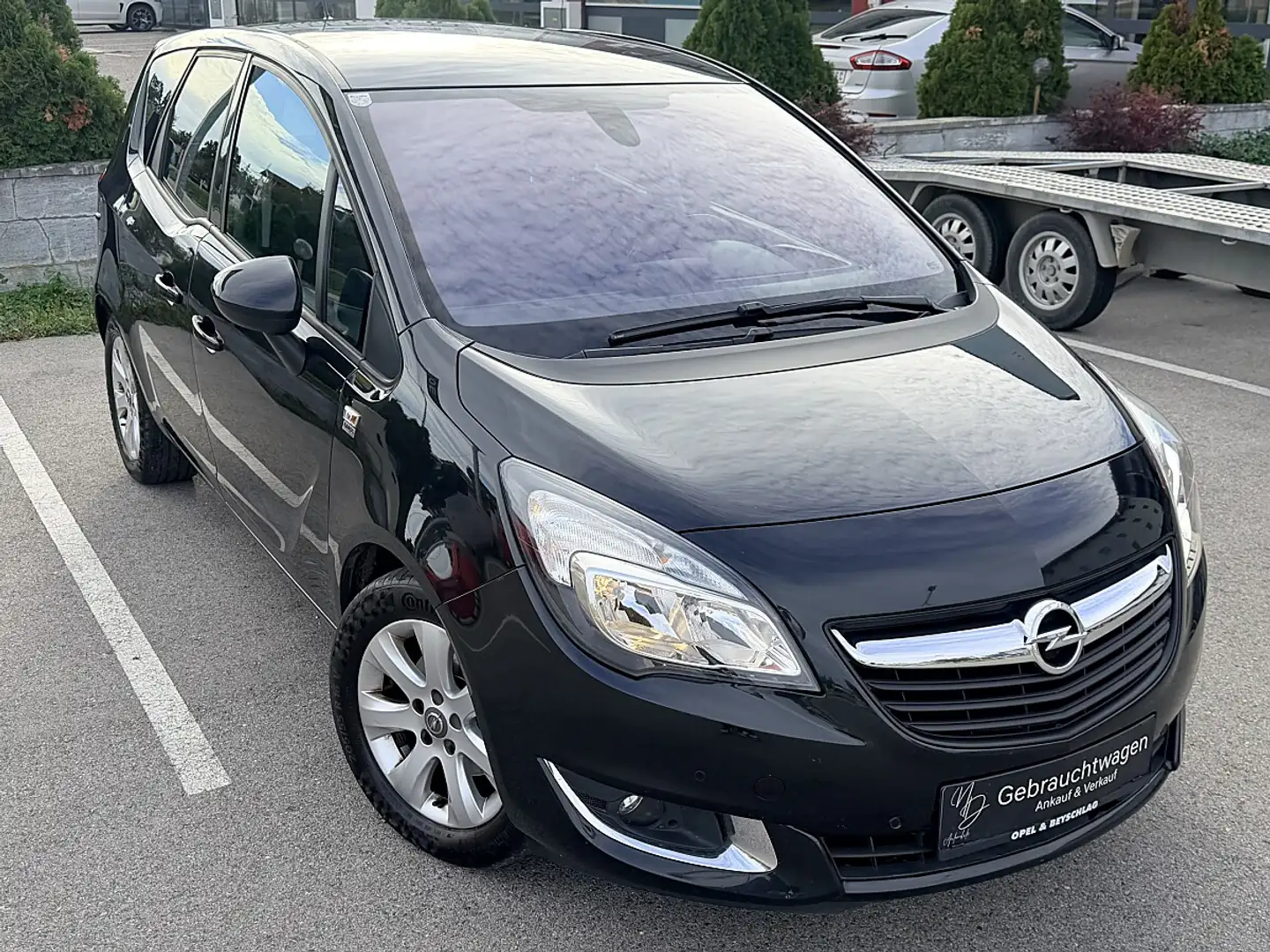 Opel Meriva B 1.4 Turbo *Sehr gepflegt/1.Besitz* Schwarz - 2