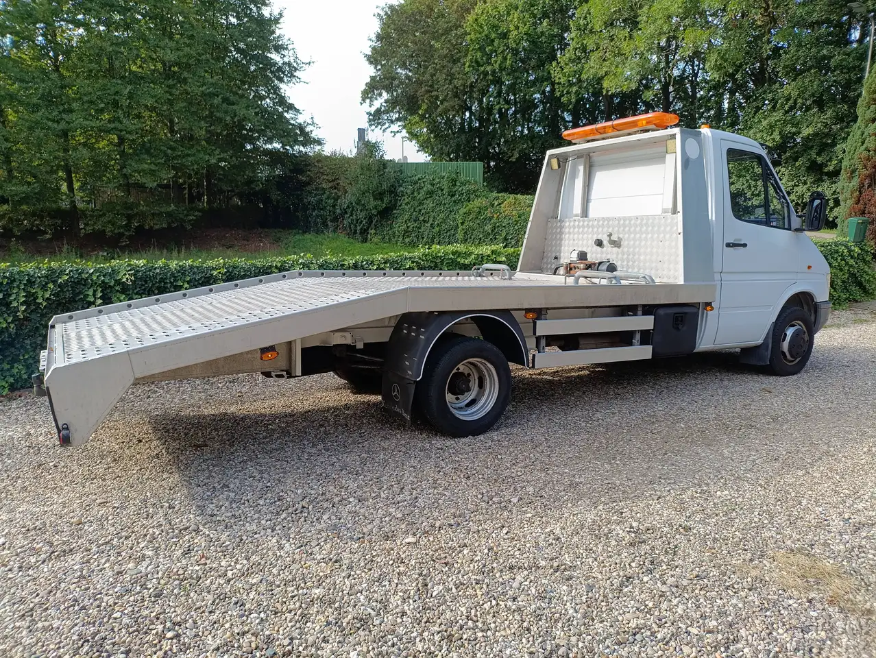 Mercedes-Benz Sprinter 412 D | UNIEKE Oprijwagen | Automaat | 168.000km | Historie Airport Ground Support | Luchtvering, foto 4