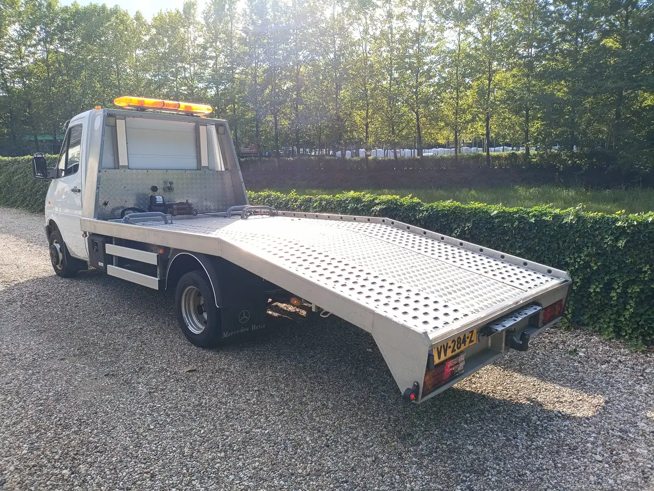 Mercedes-Benz Sprinter 412 D | UNIEKE Oprijwagen | Automaat | 168.000km | Historie Airport Ground Support | Luchtvering, foto 12