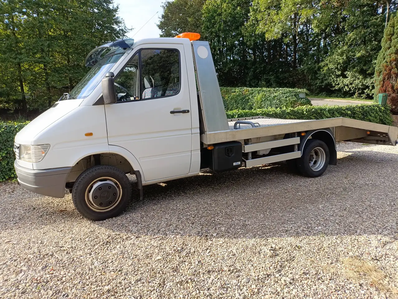 Mercedes-Benz Sprinter 412 D | UNIEKE Oprijwagen | Automaat | 168.000km | Historie Airport Ground Support | Luchtvering, foto 7