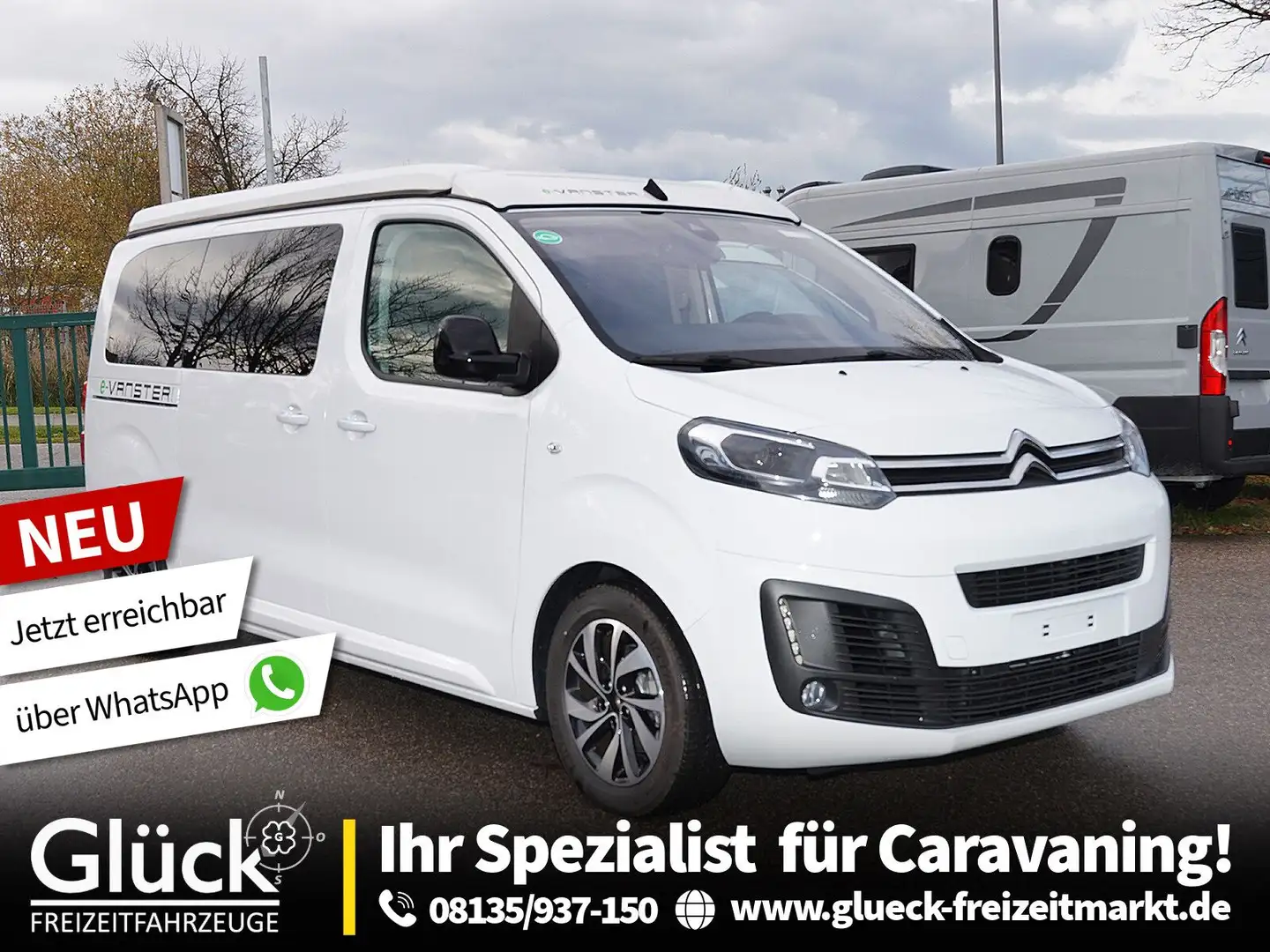 Pössl Vanster 75 kWh / e Camper Weiß - 1