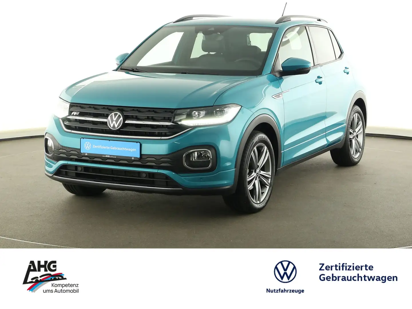 Volkswagen T-Cross 1.0 TSI DSG R-line Blau - 1